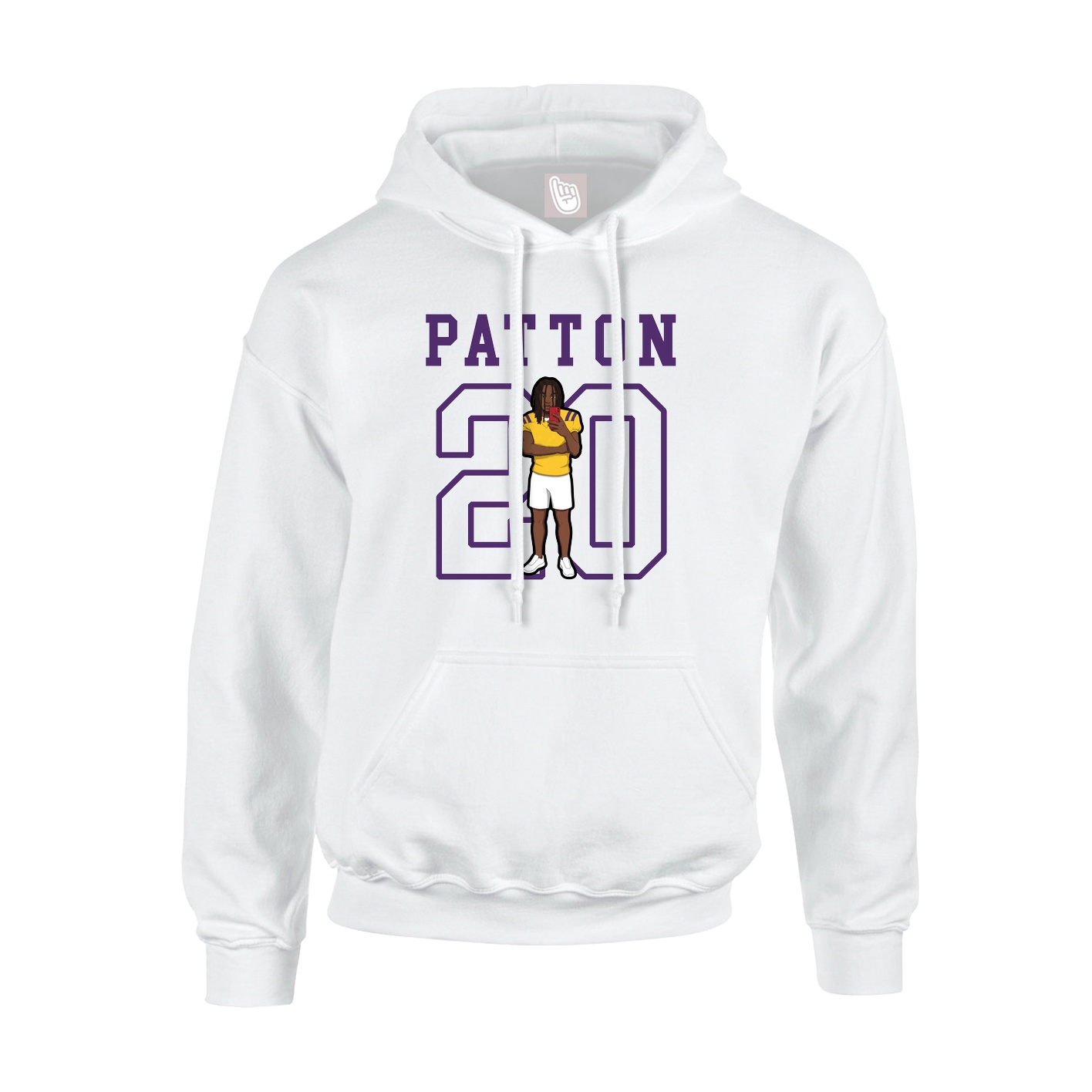Youth Hoodie — Shirsey in White