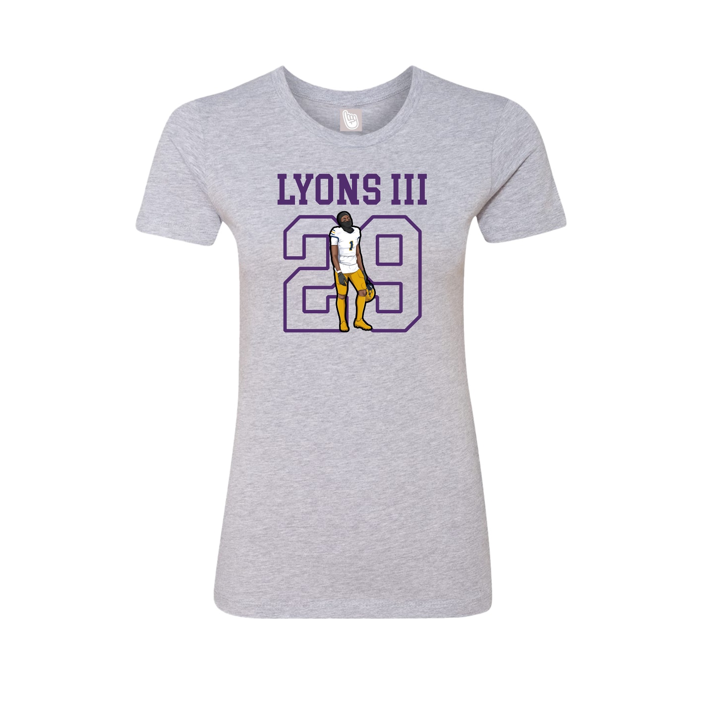 Fitted Women's Tee — Shirsey in Grey