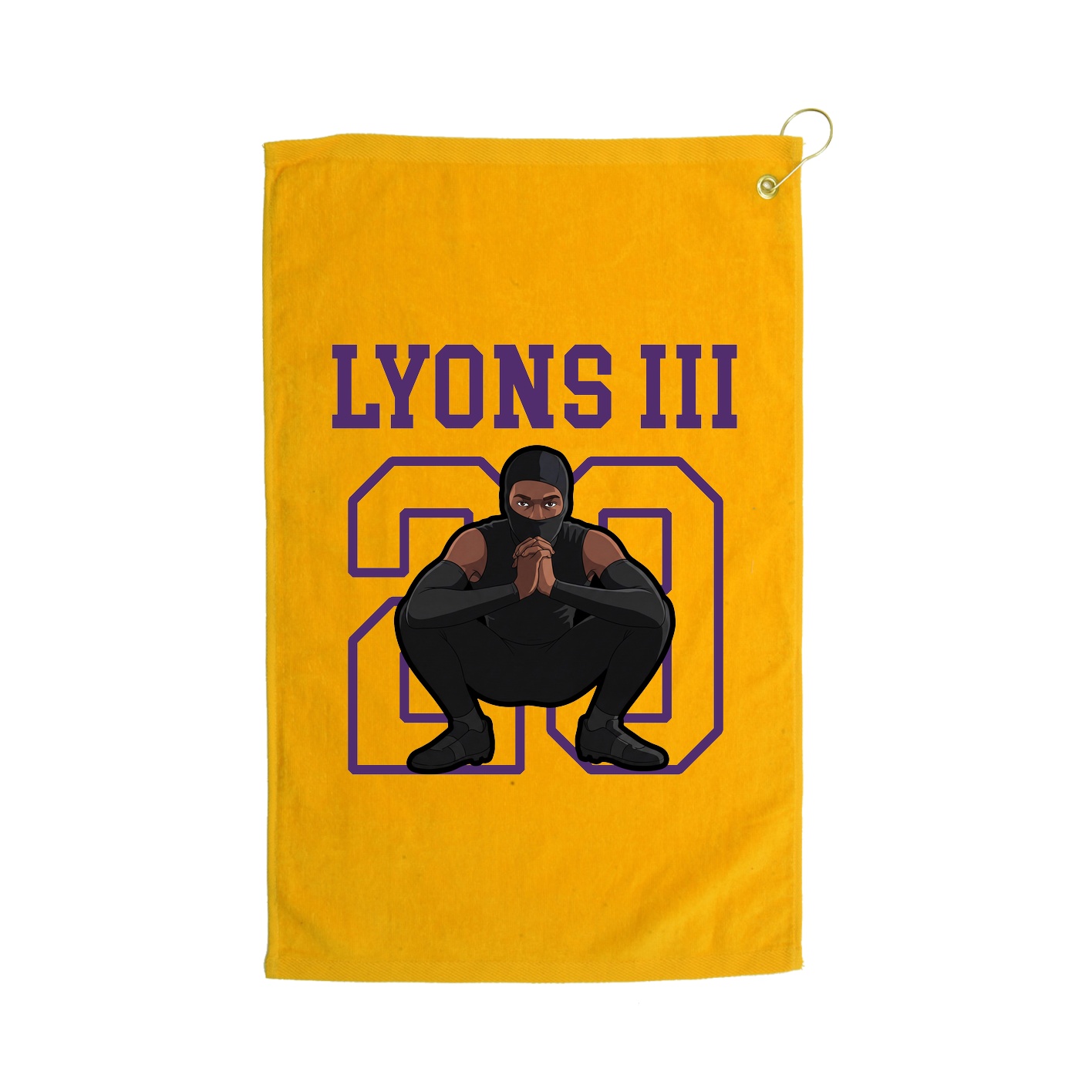 Golf Towel — Shirsey in Gold