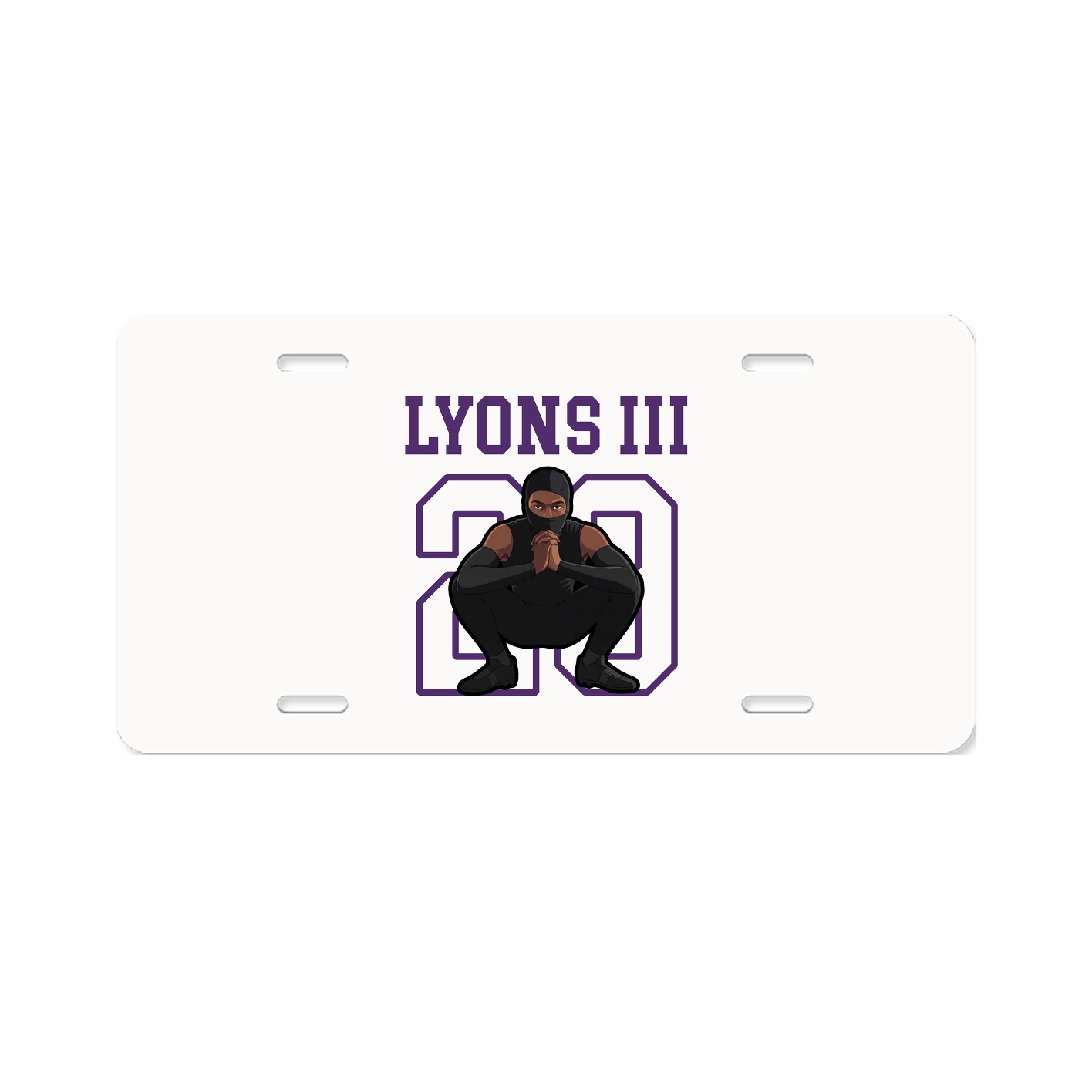 License Plate — Shirsey in Classic