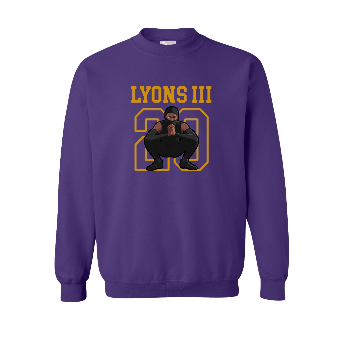 Fleece Crew — Shirsey in Purple