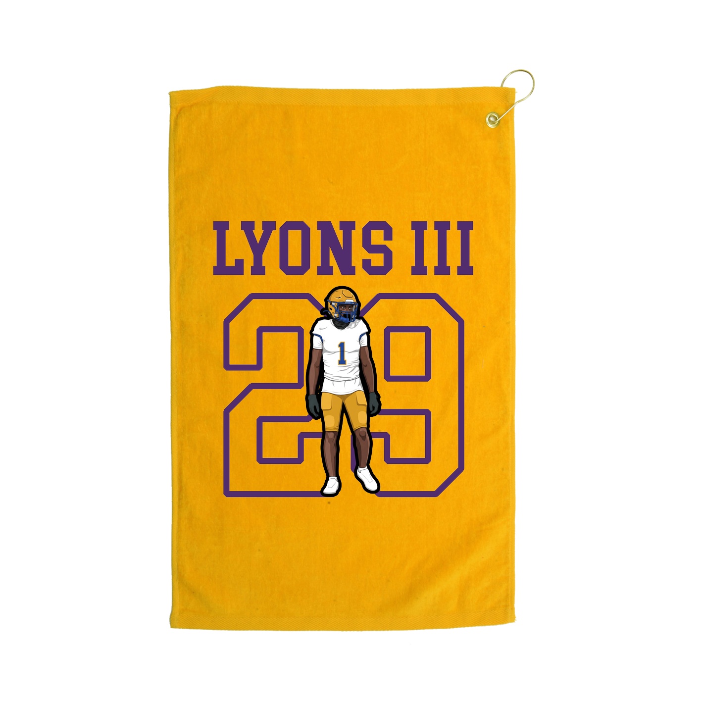 Golf Towel — Shirsey in Gold