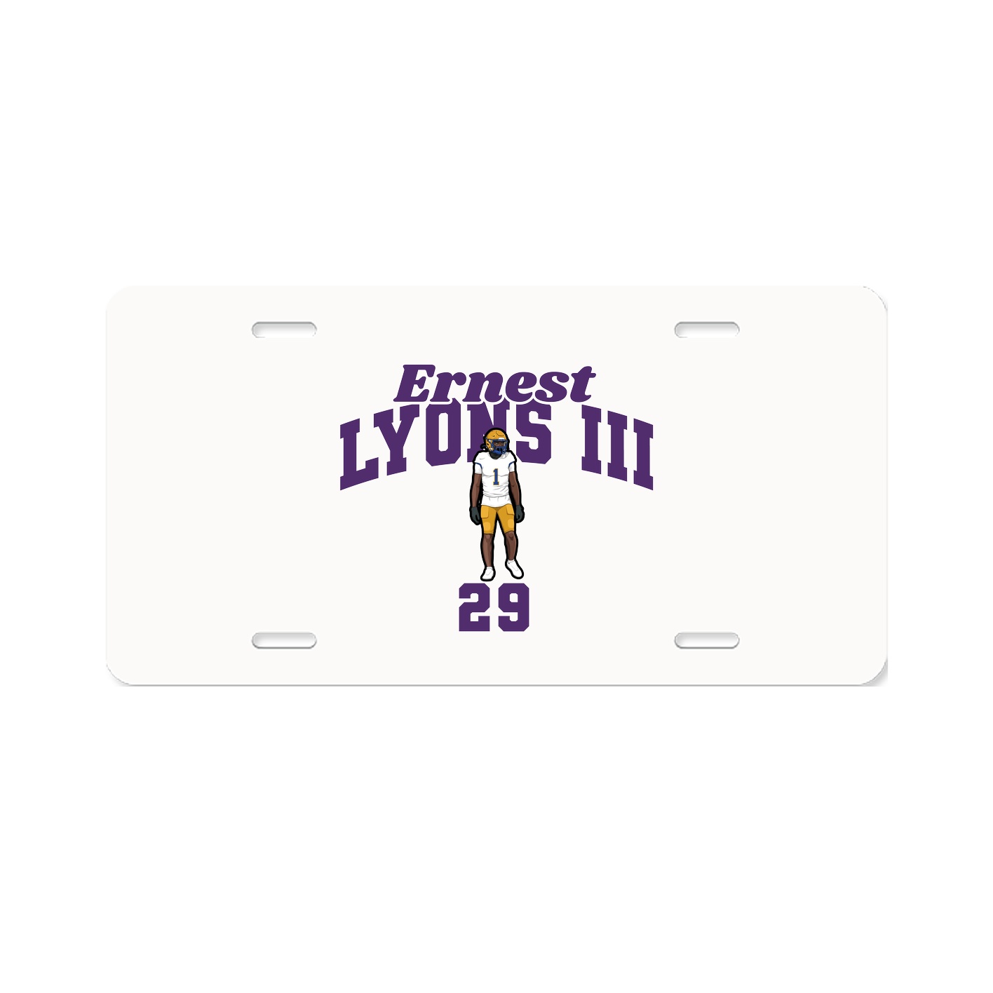 License Plate — Signature Arch in Classic
