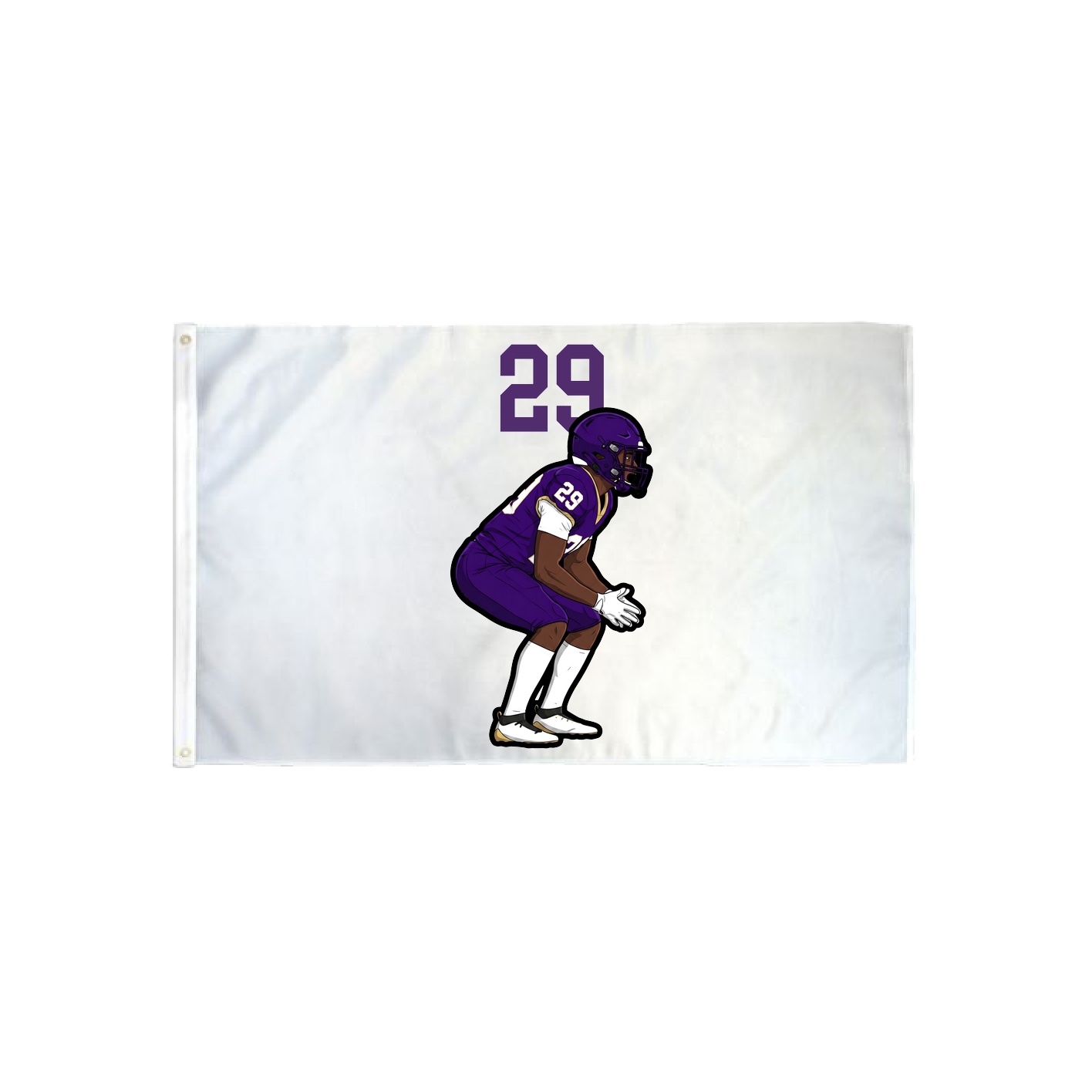 3x5 Flag — Number Top in Classic