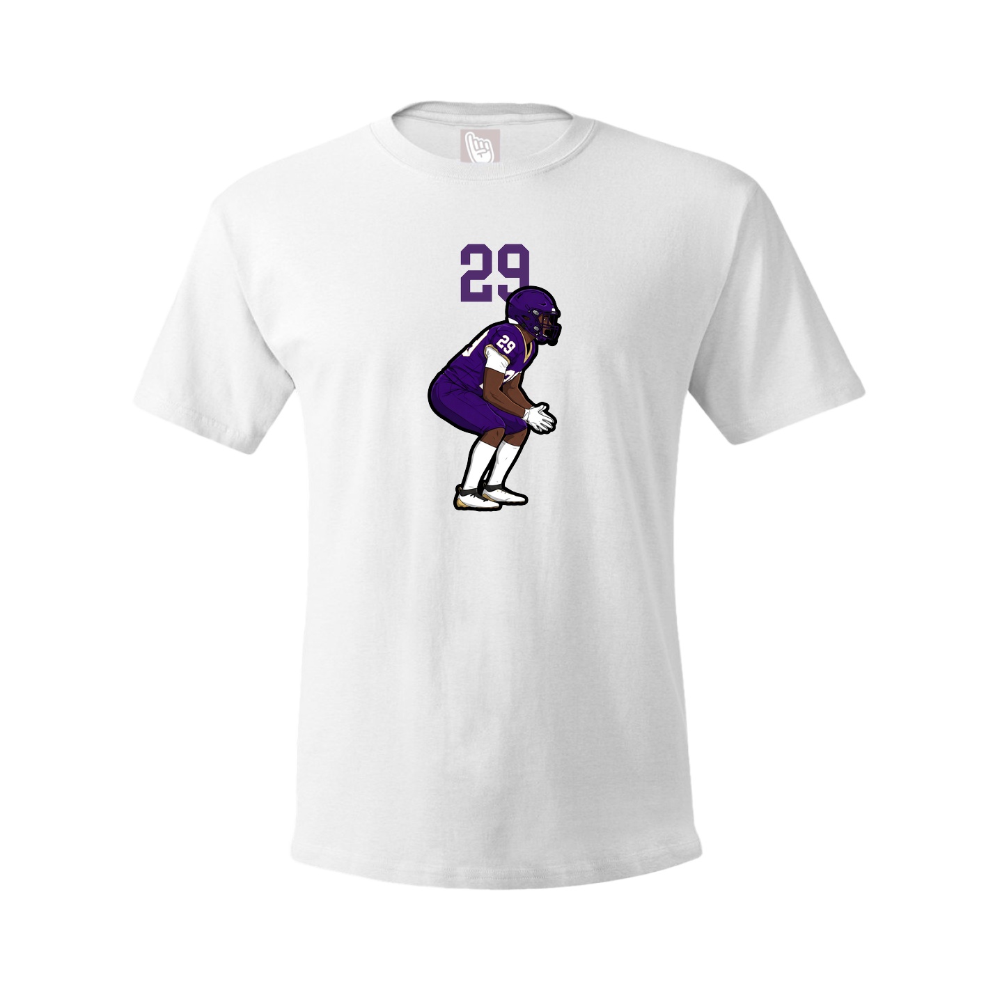 Tee — Number Top in White
