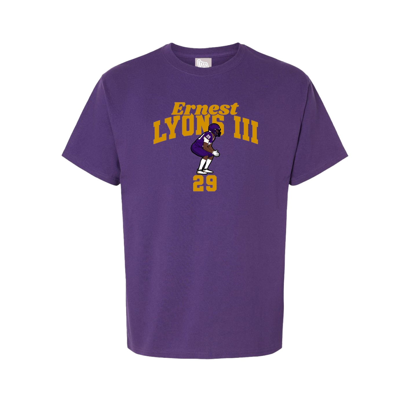 Youth Tee — Signature Arch in Purple
