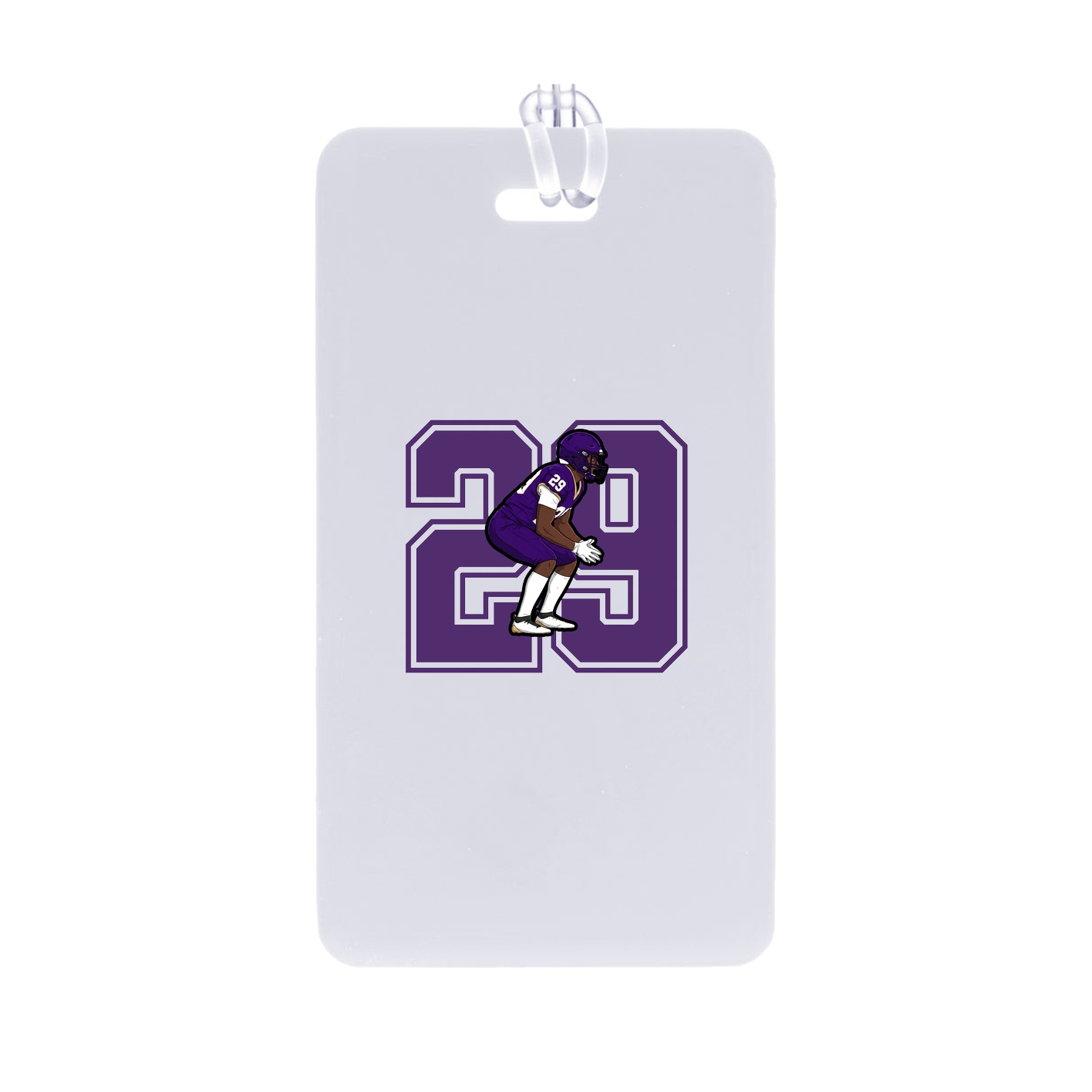 Bag Tag — Number in Classic