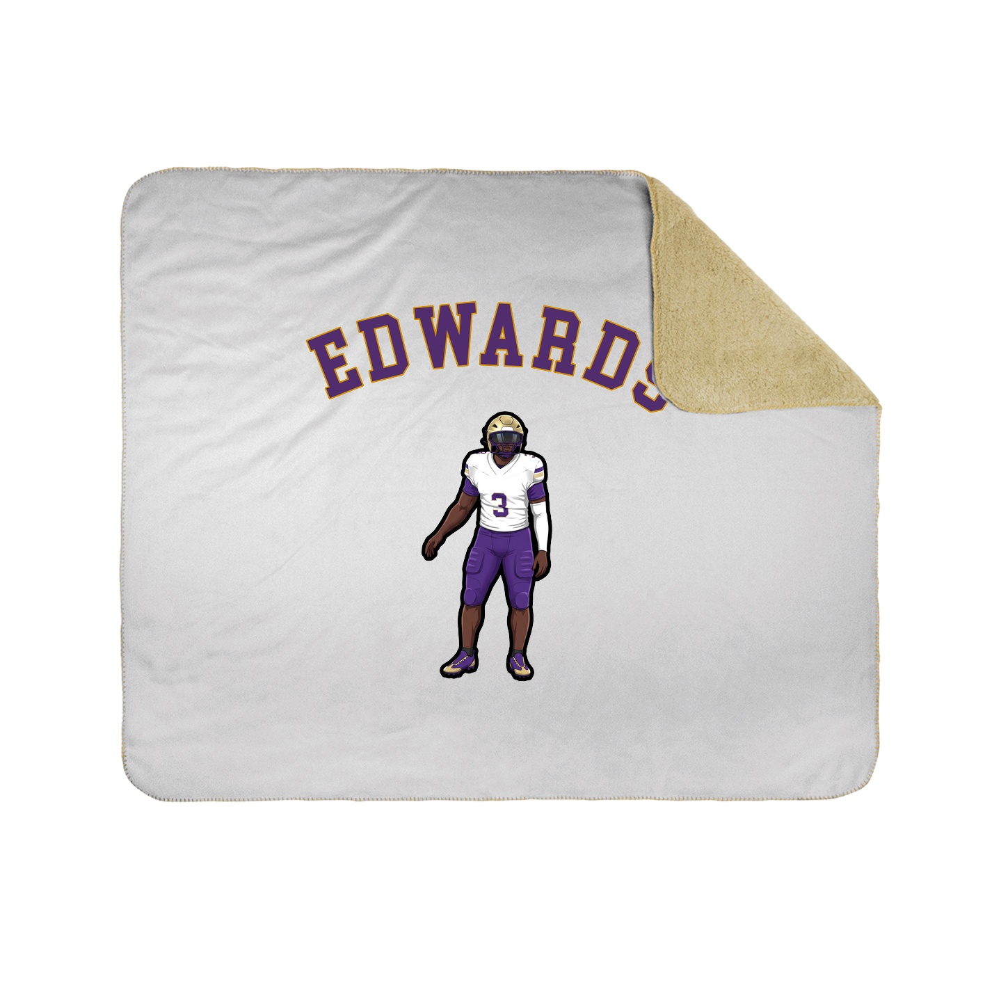 Throw Blanket — Shirsey Arch in White