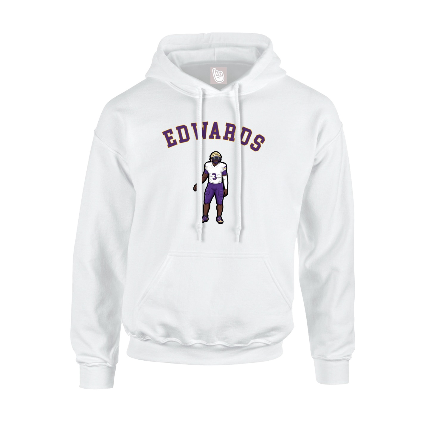 Hoodie — Shirsey Arch in White