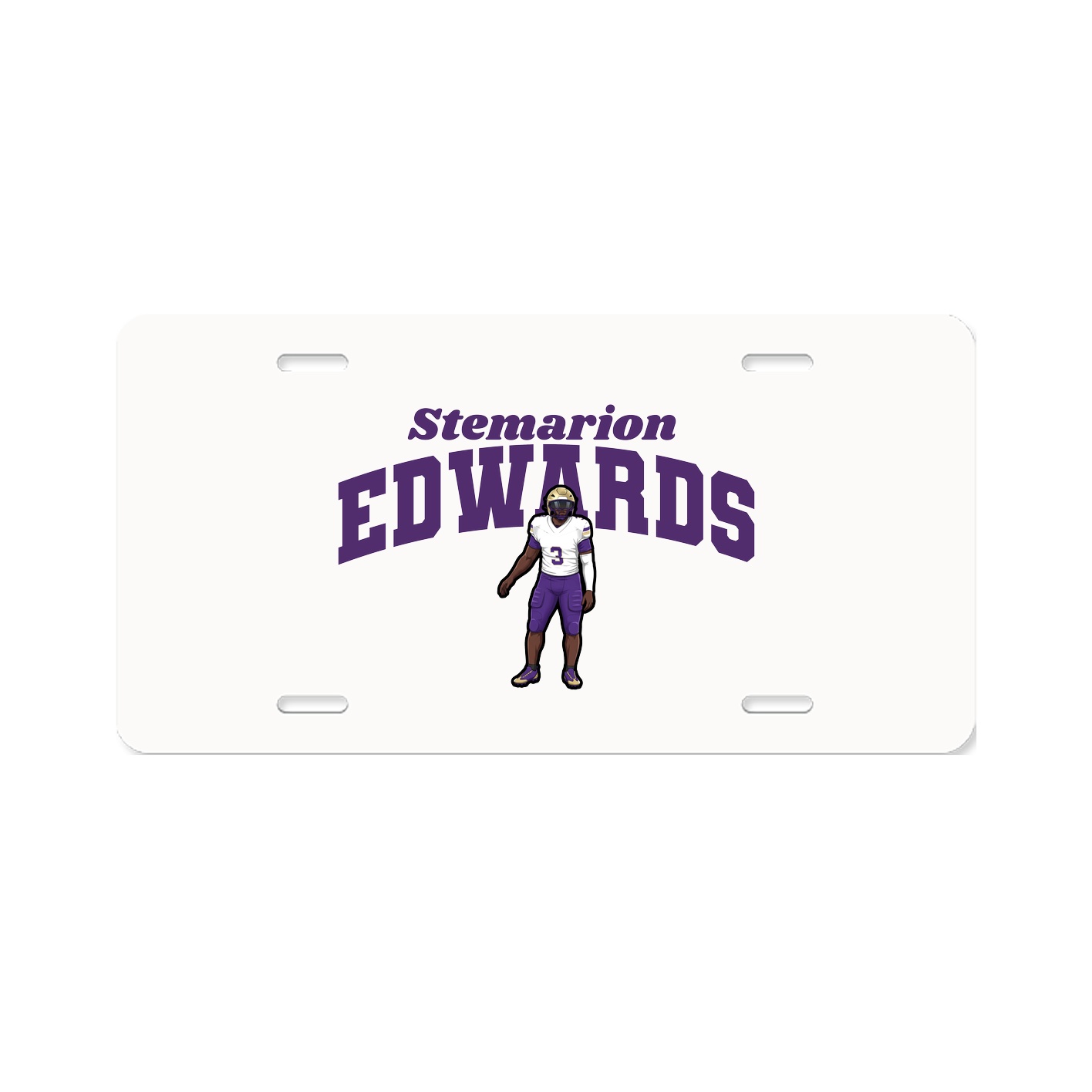License Plate — Signature Arch in Classic