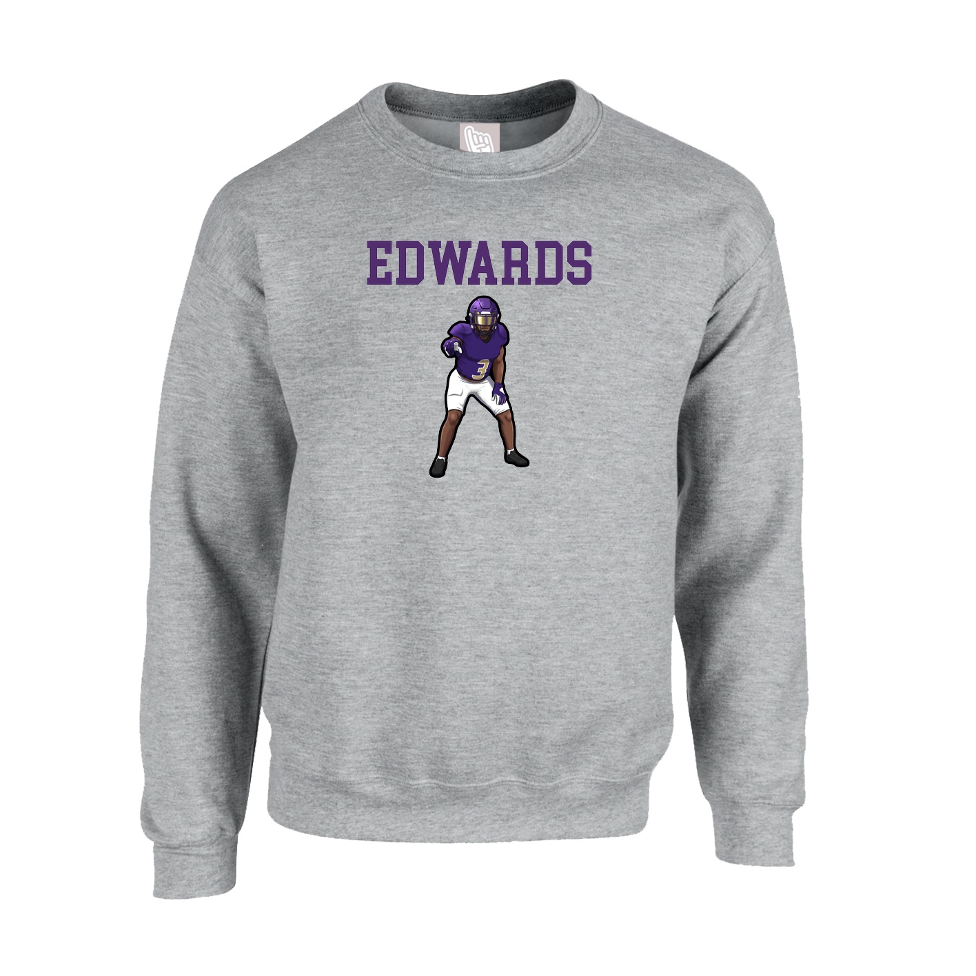 Fleece Crew — Shirsey in Grey