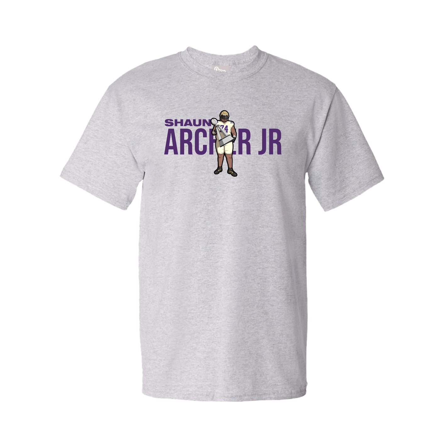 Tee — Player Name in Grey