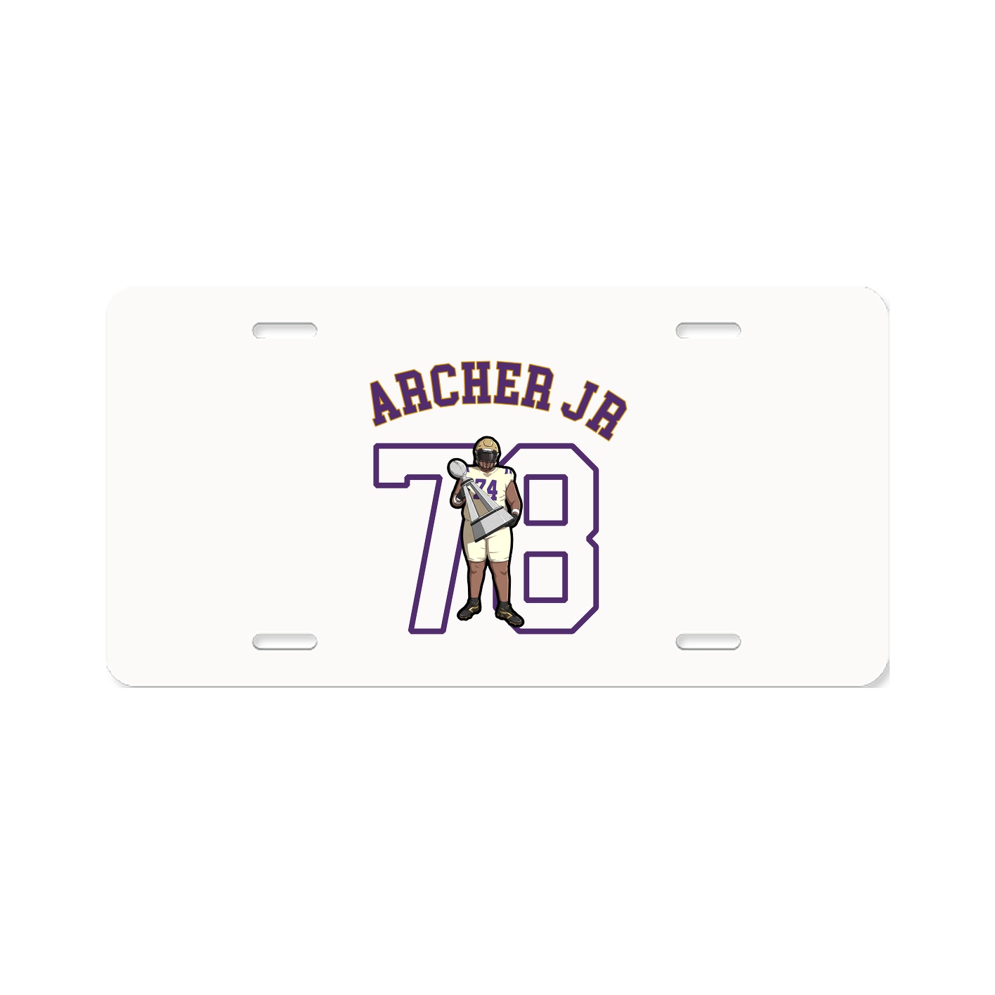 License Plate — Shirsey Arch in Classic