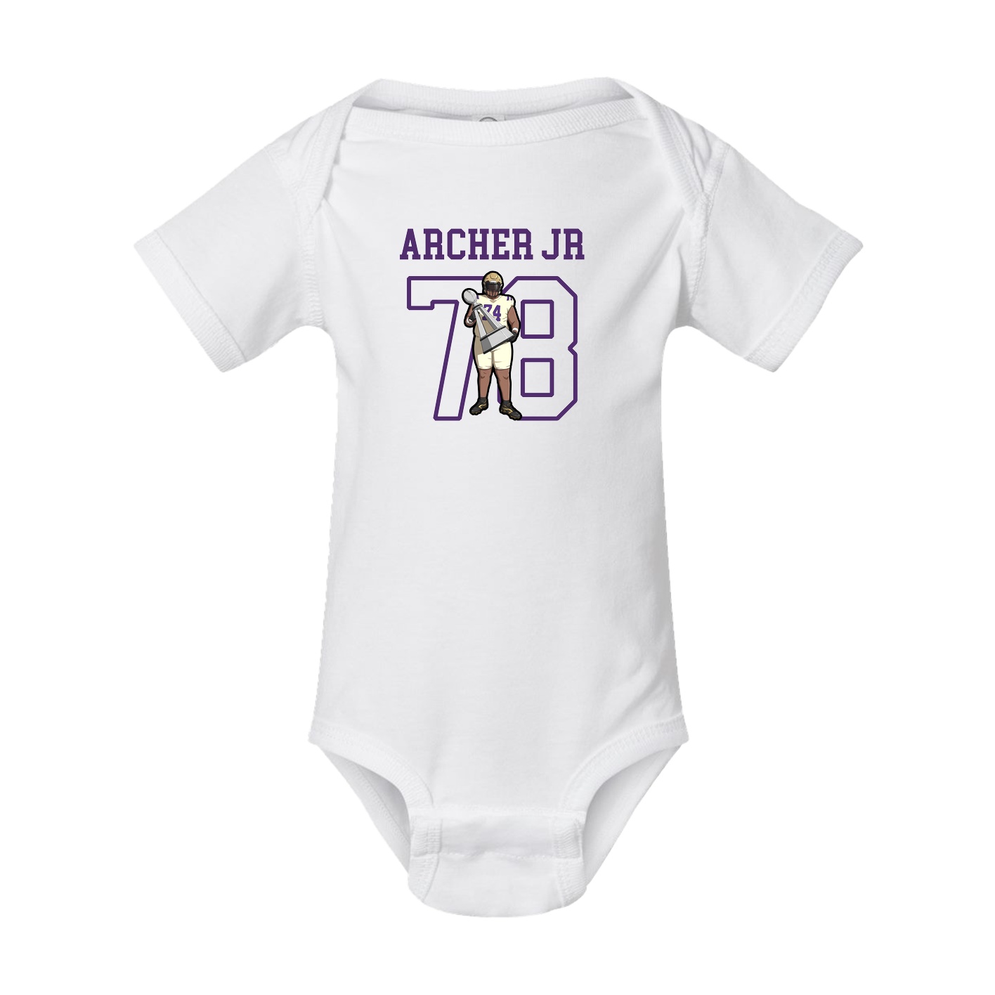 Baby Onesie — Shirsey in White