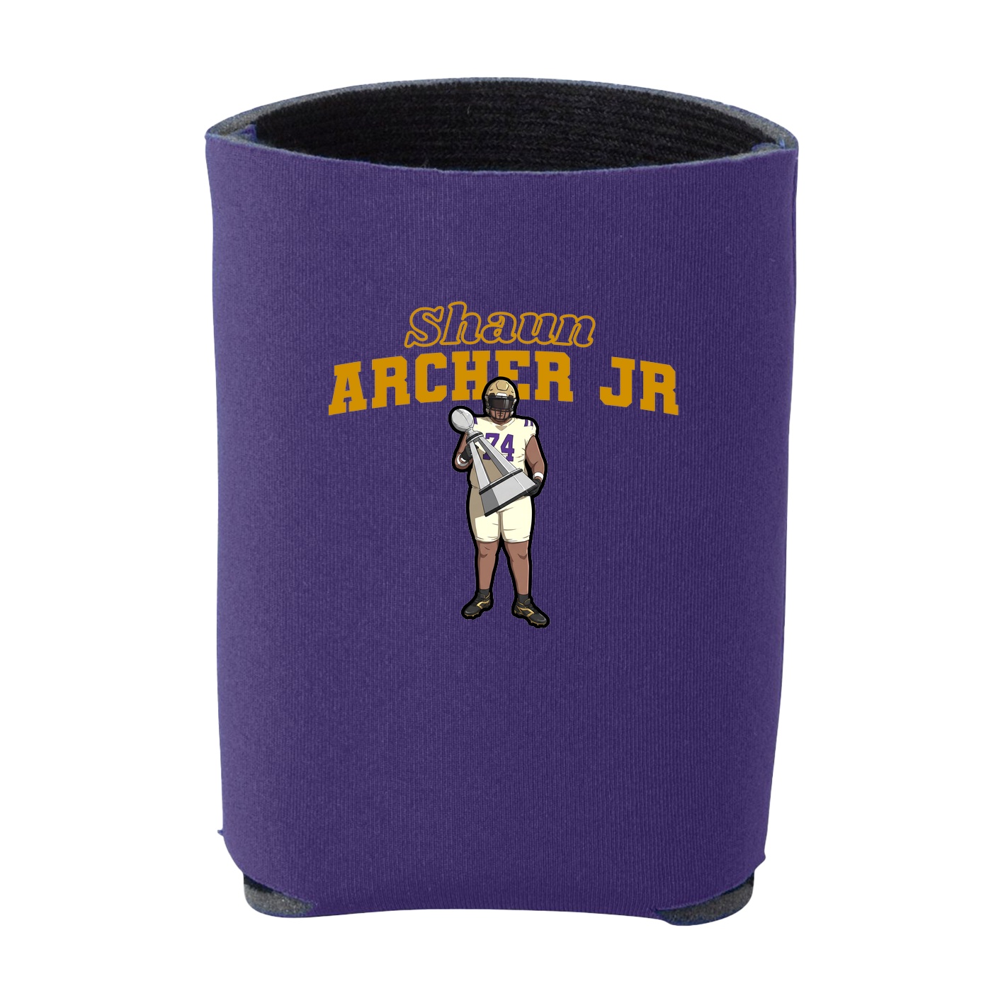 Can Holder — Name Arch in Purple
