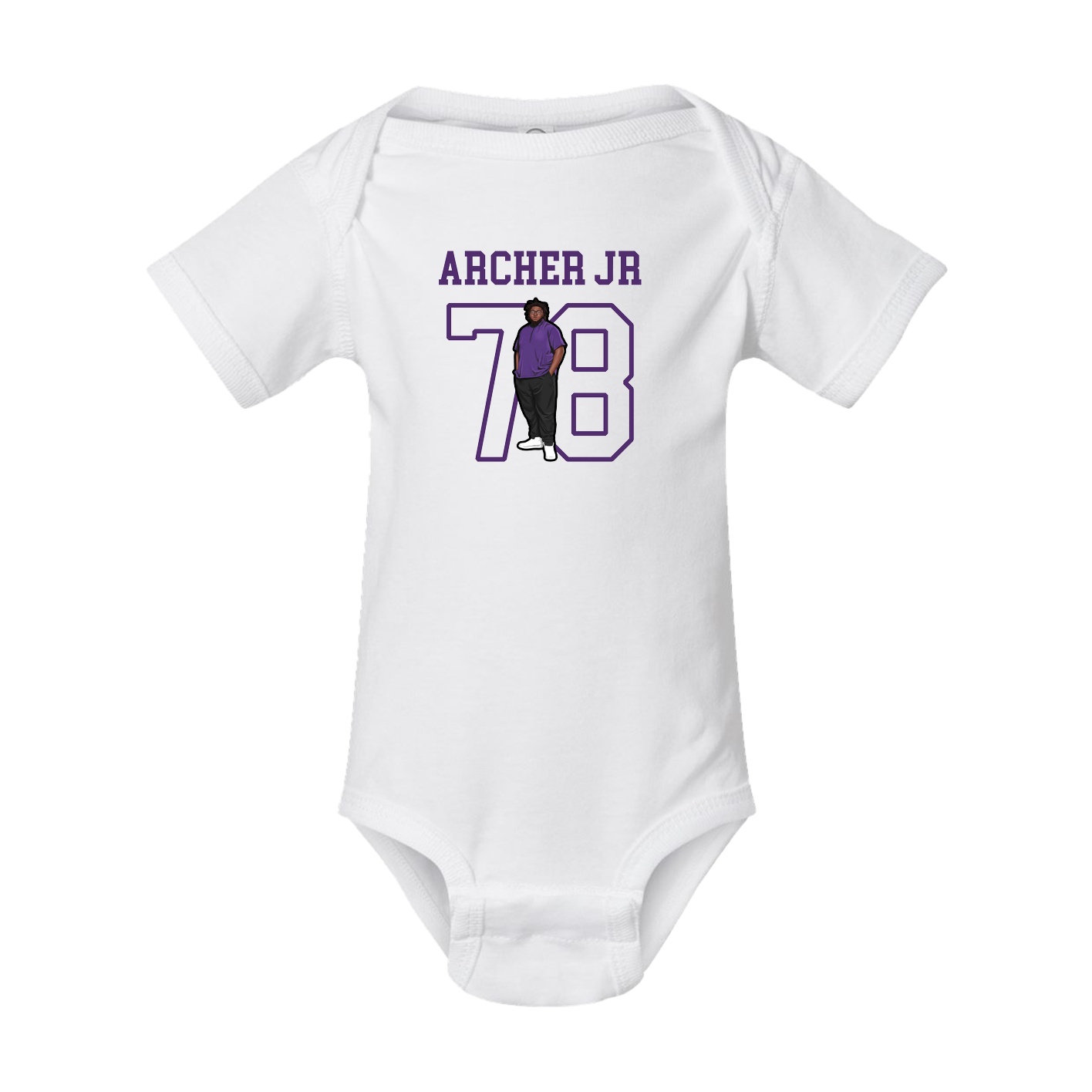 Baby Onesie — Shirsey in White