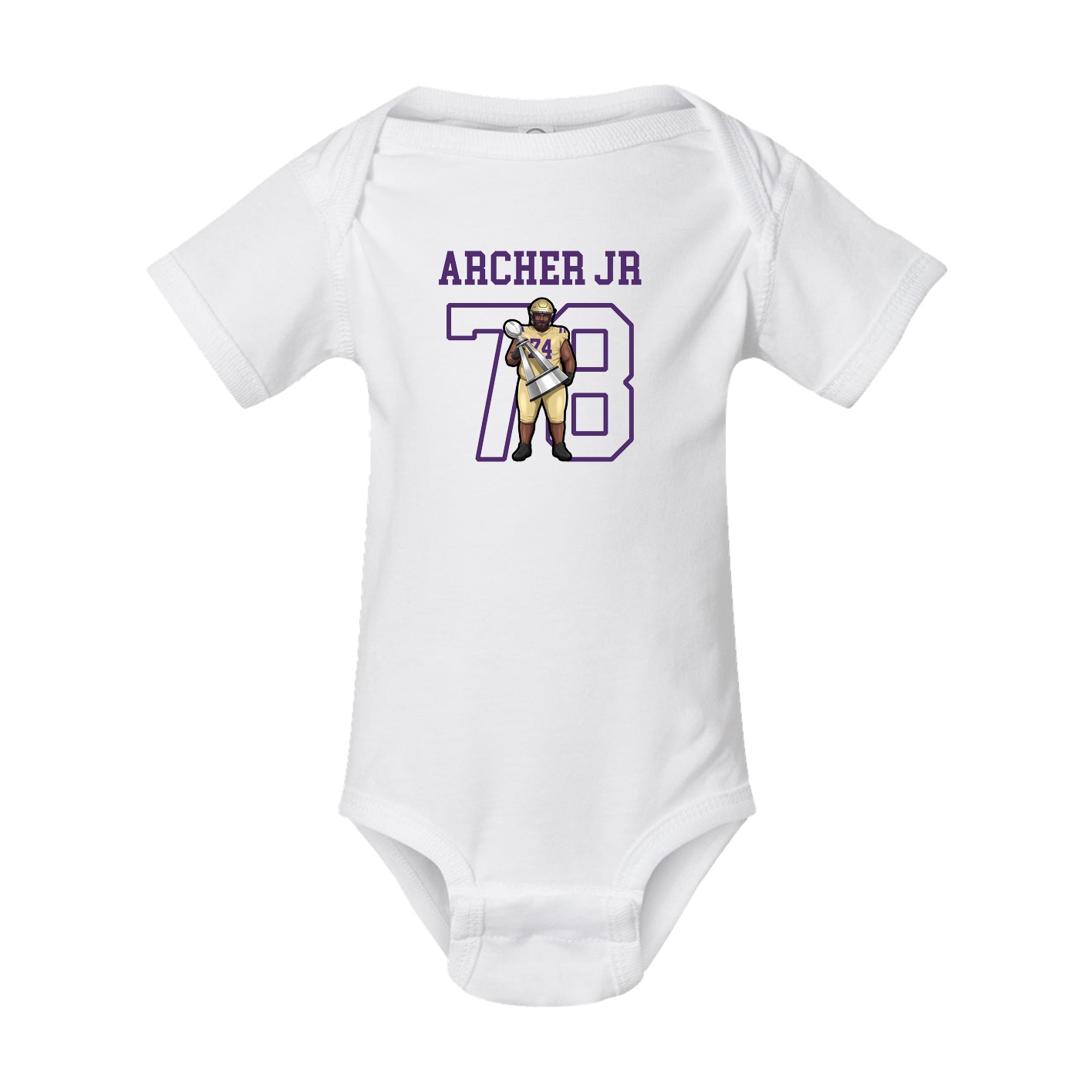 Baby Onesie — Shirsey in White