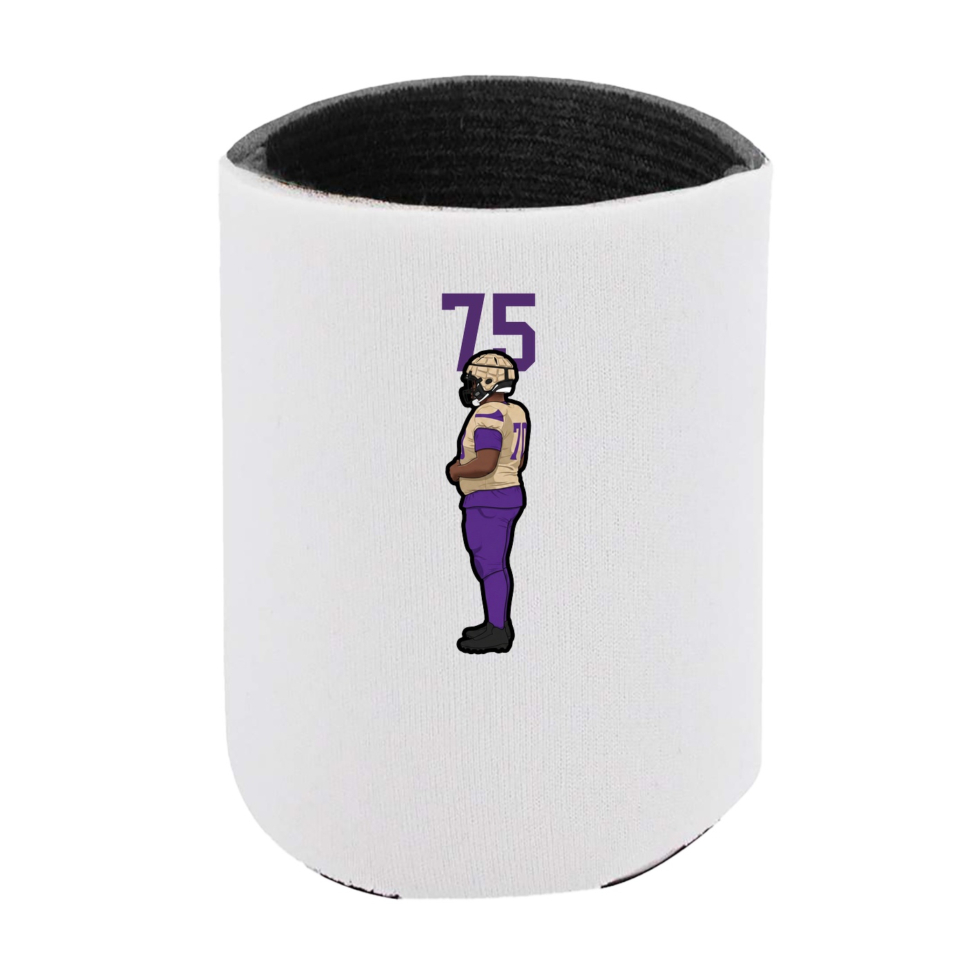 Can Holder — Number Top in White