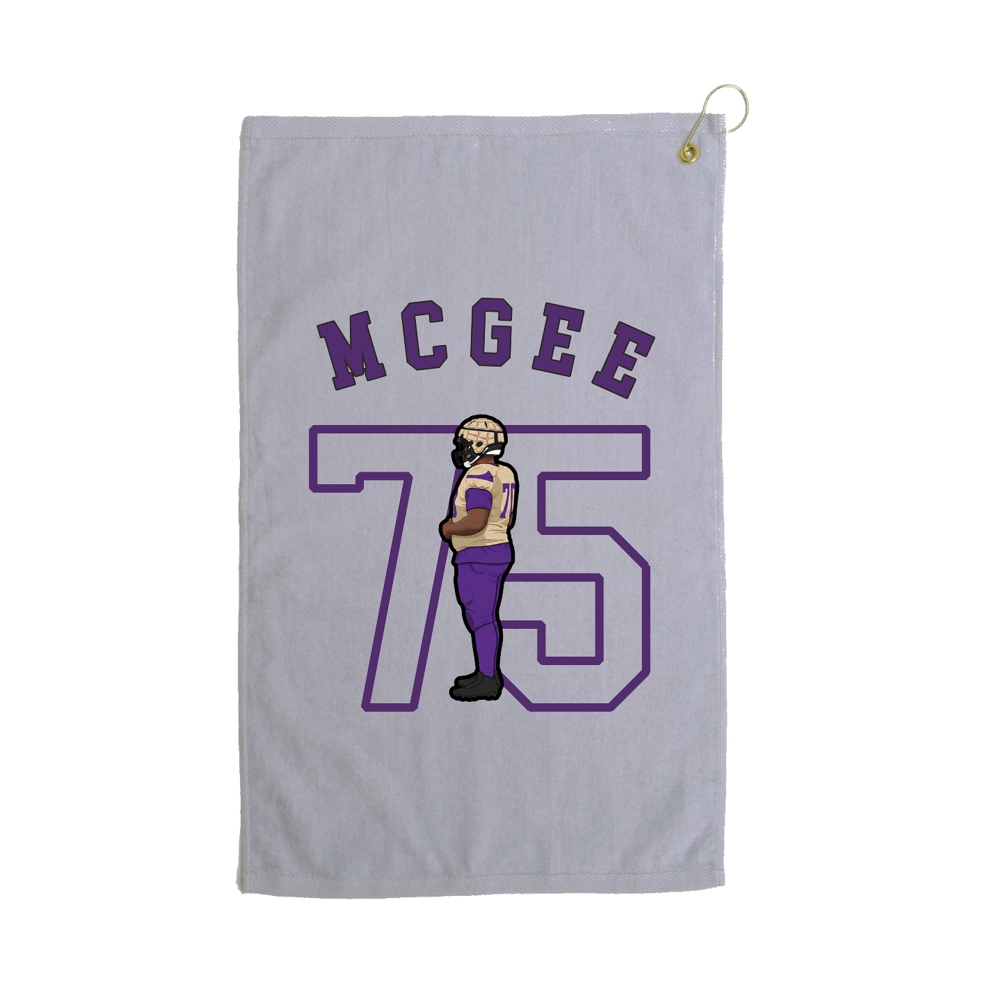 Golf Towel — Shirsey Arch in Grey
