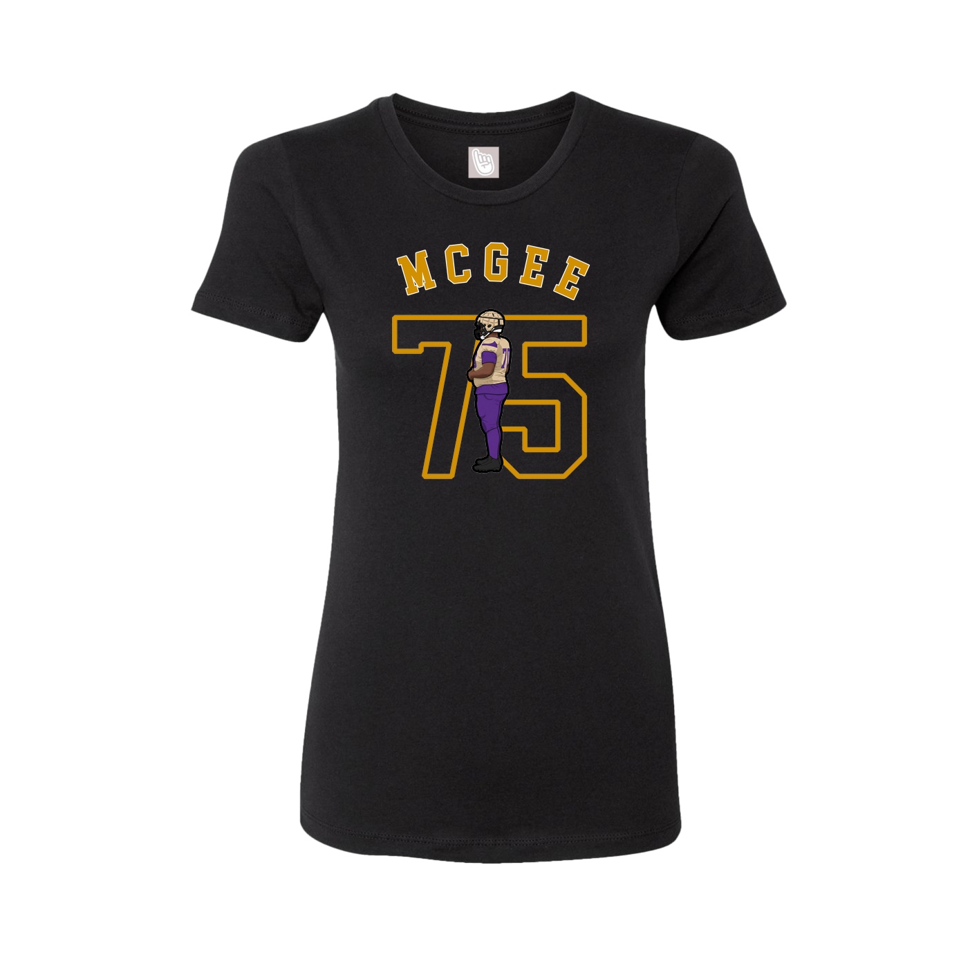 Womens Tee — Shirsey Arch in Black