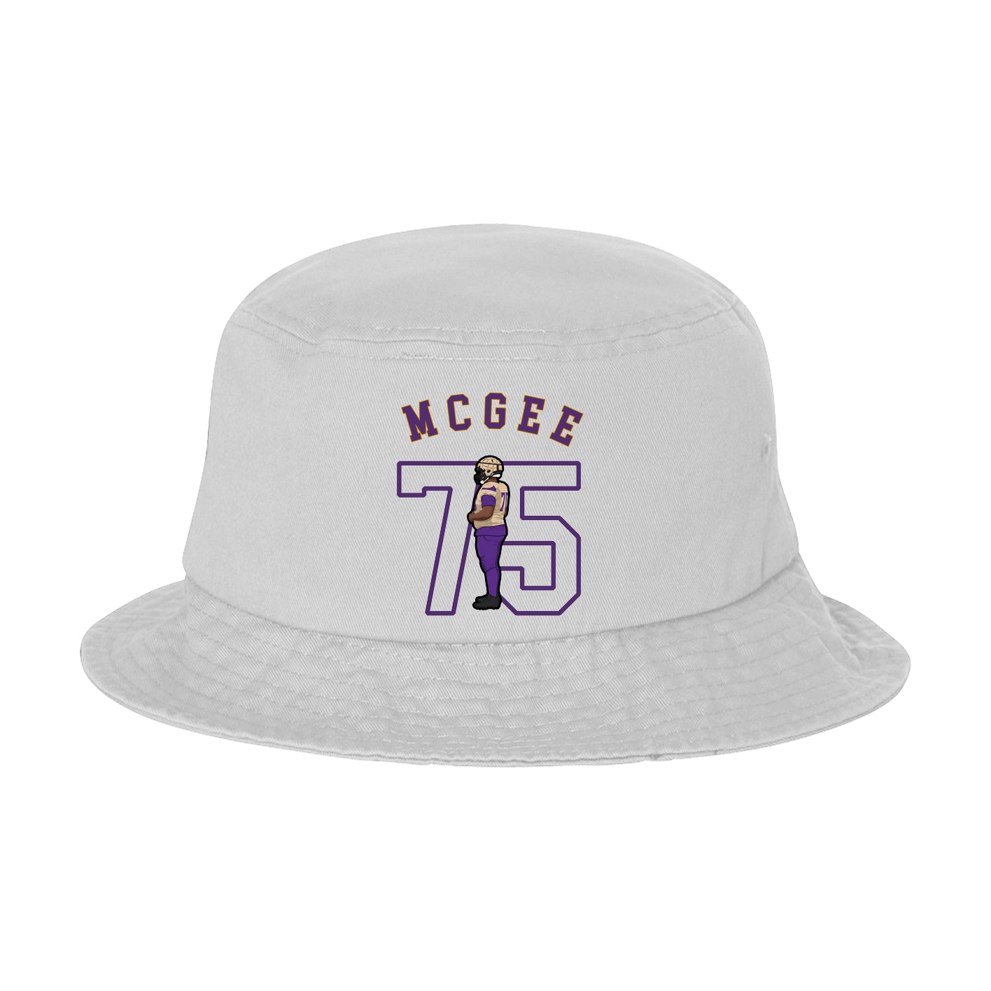 Bucket Cap — Shirsey Arch in White