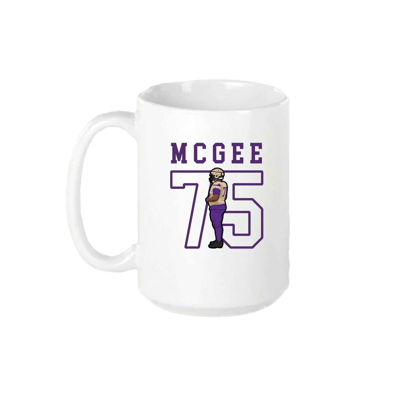 15oz Coffee Mug — Shirsey in White