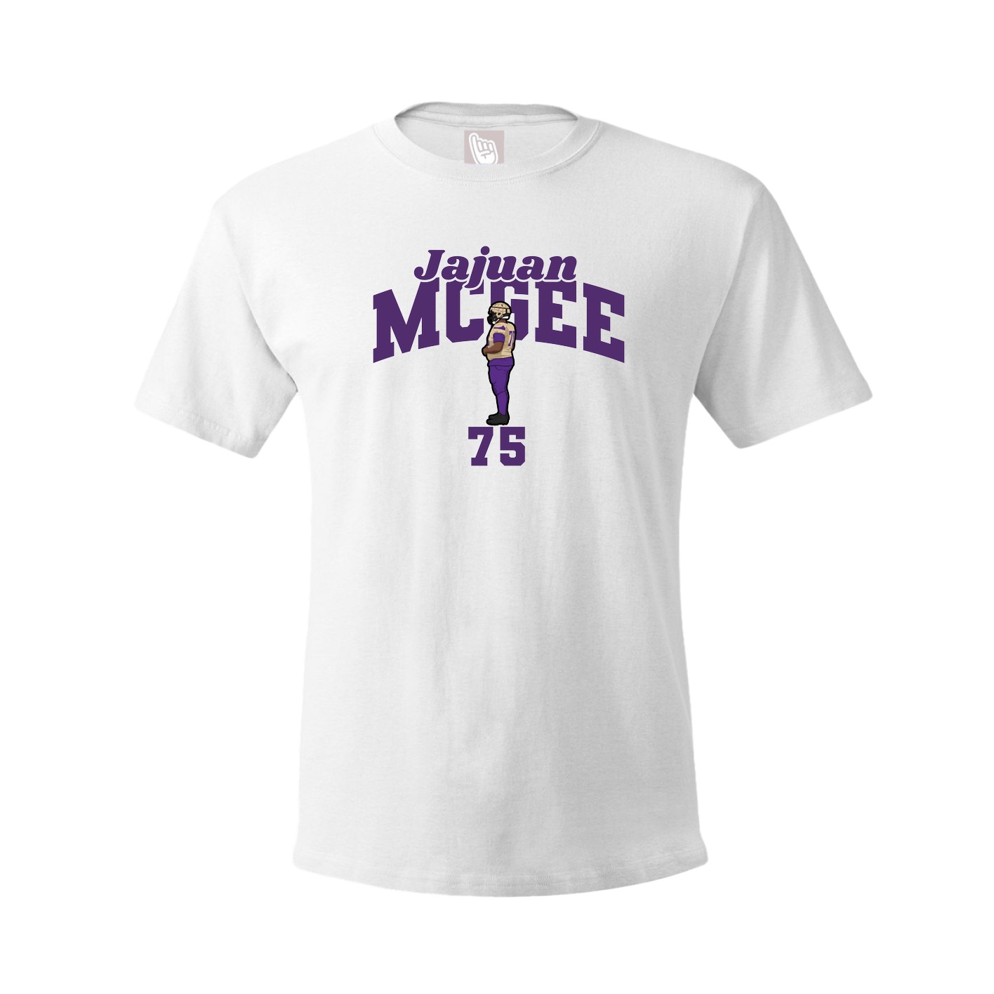 Youth Tee — Signature Arch in White