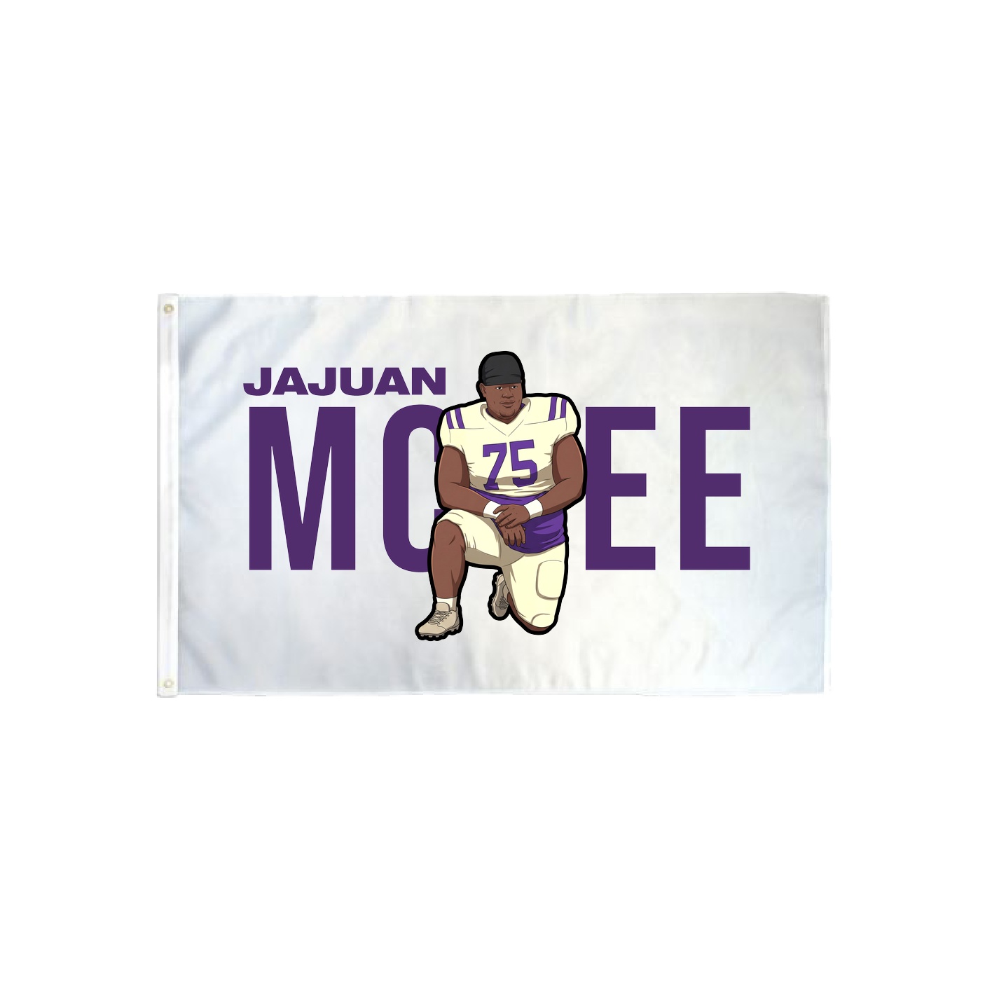 3x5 Flag — Player Name in Classic