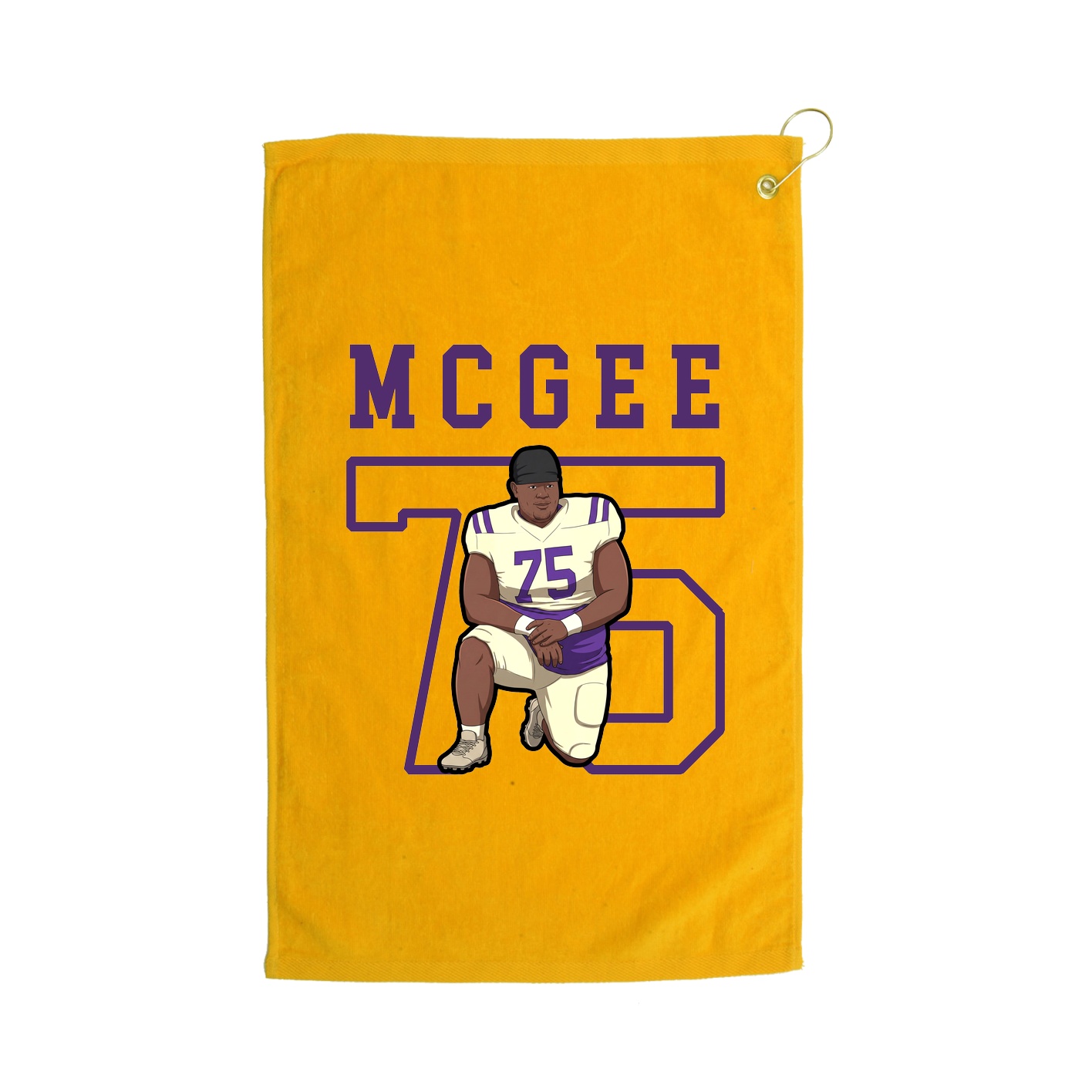 Golf Towel — Shirsey in Gold