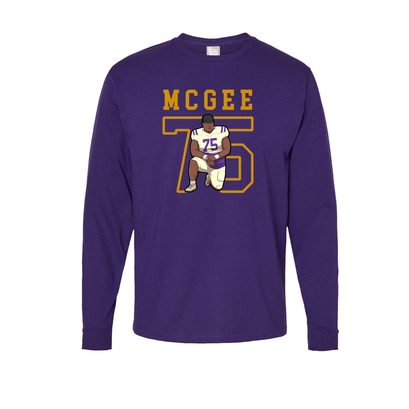 Long Sleeve Tee — Shirsey in Purple