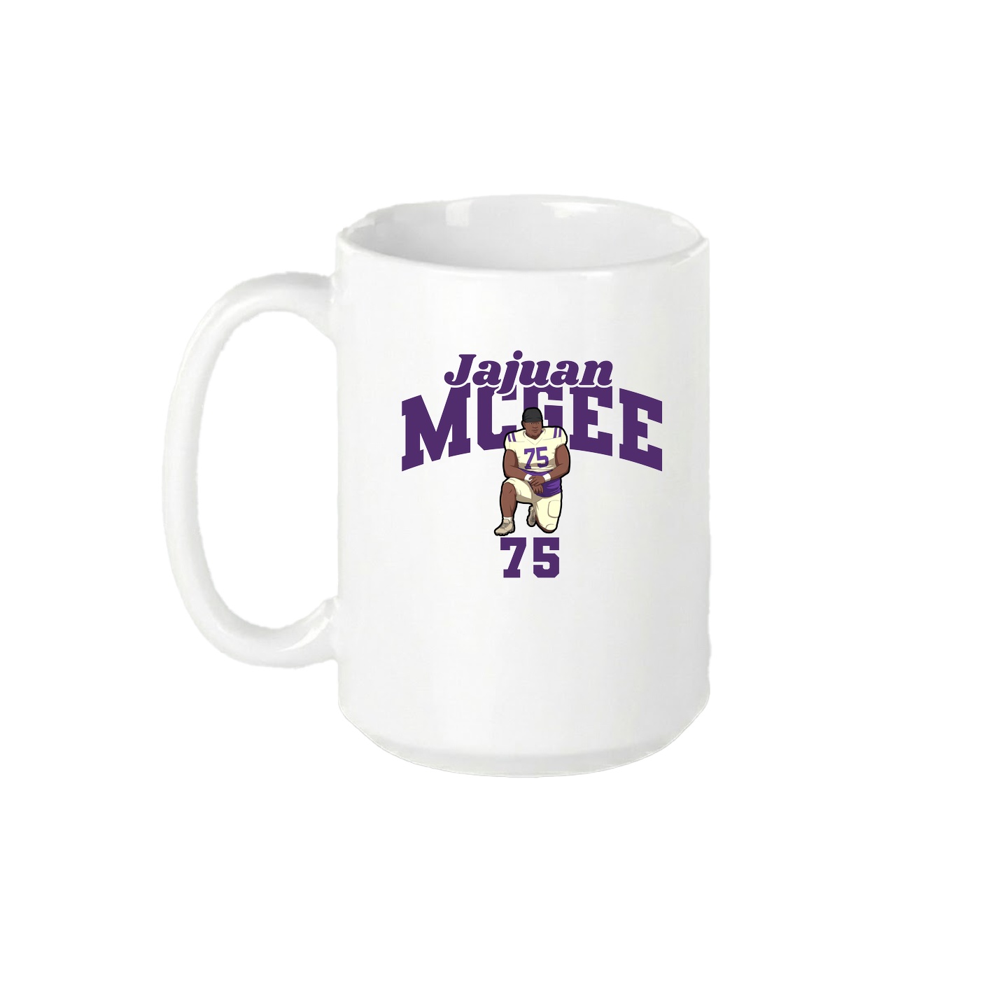 15oz Coffee Mug — Signature Arch in White
