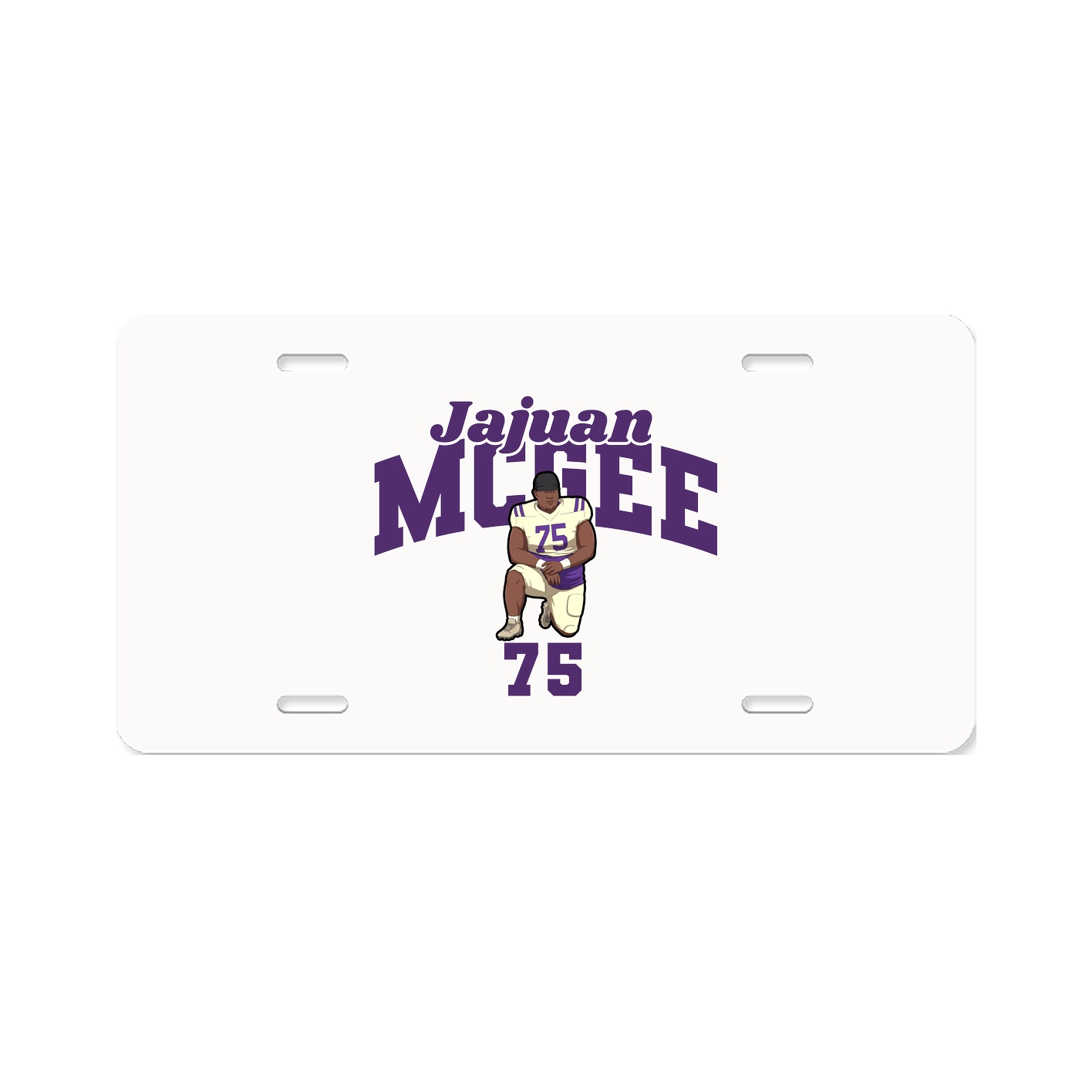 License Plate — Signature Arch in Classic