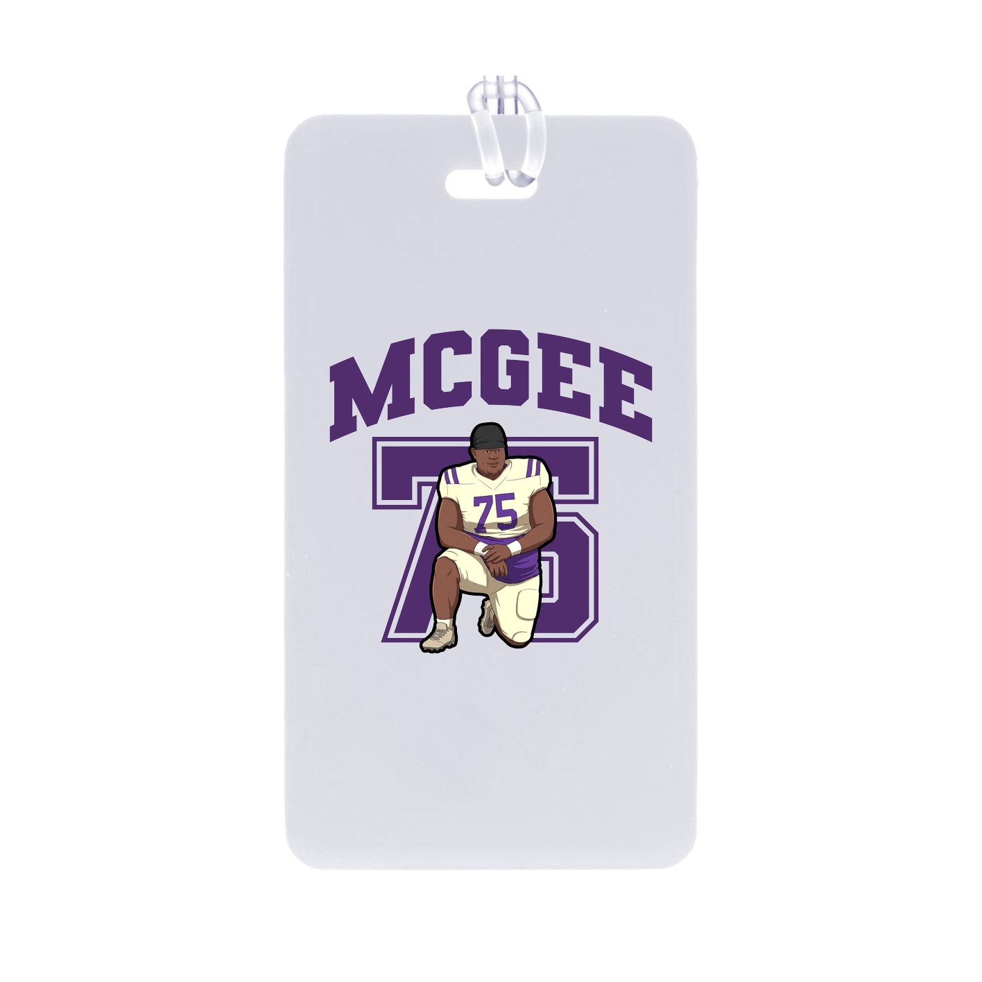Bag Tag — Number in Classic