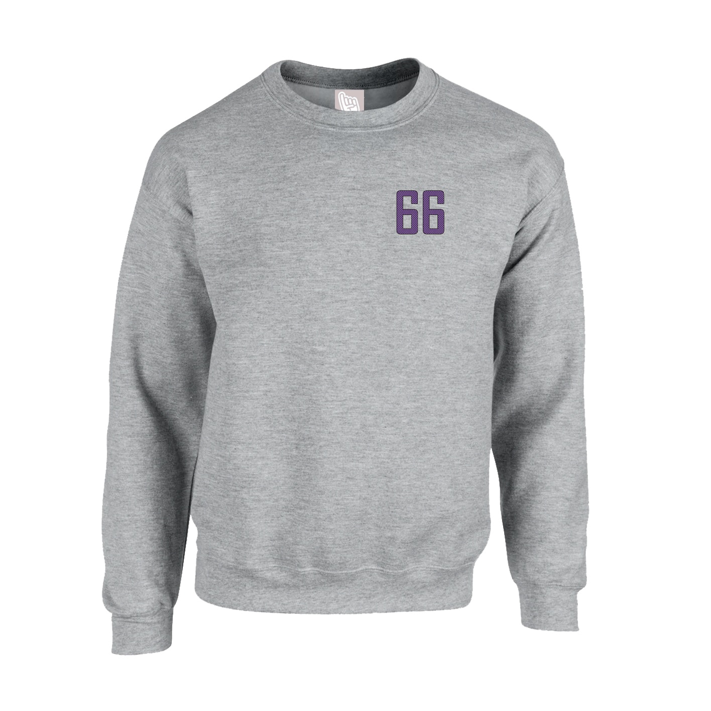 Fleece Crew — Front Shirsy in Grey