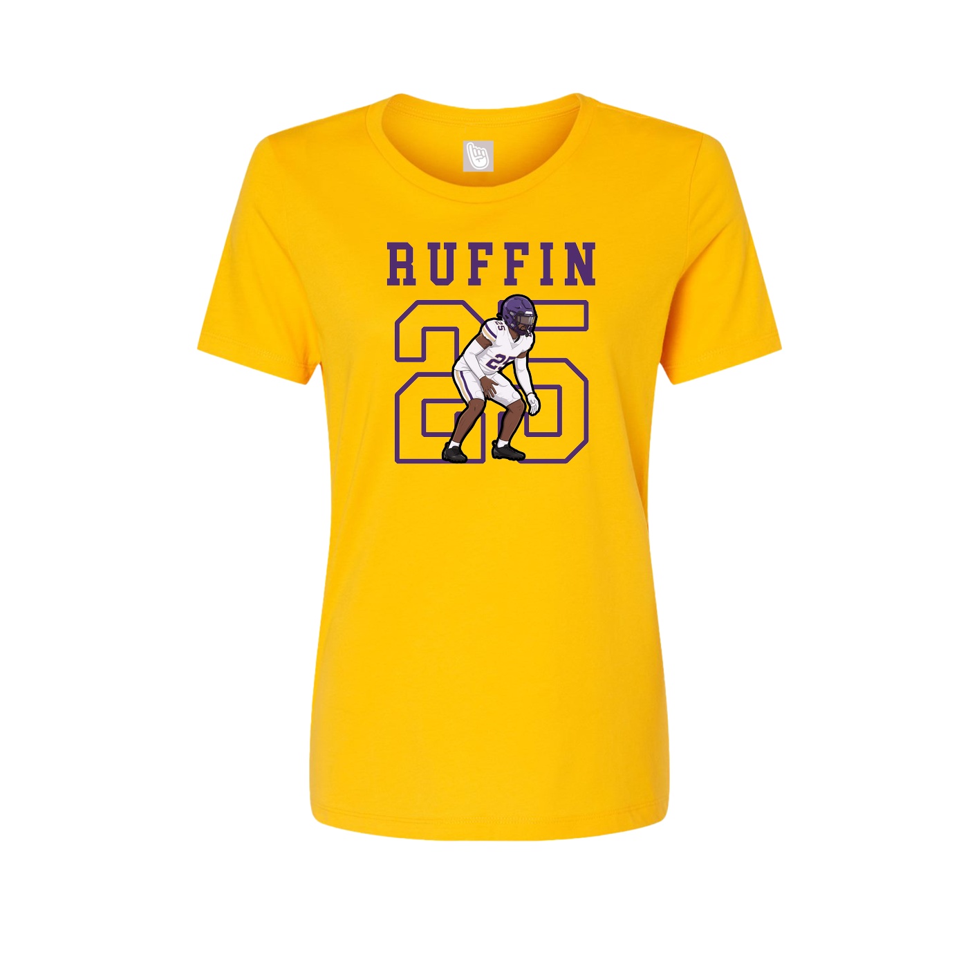 Fitted Women's Tee — Shirsey in Gold