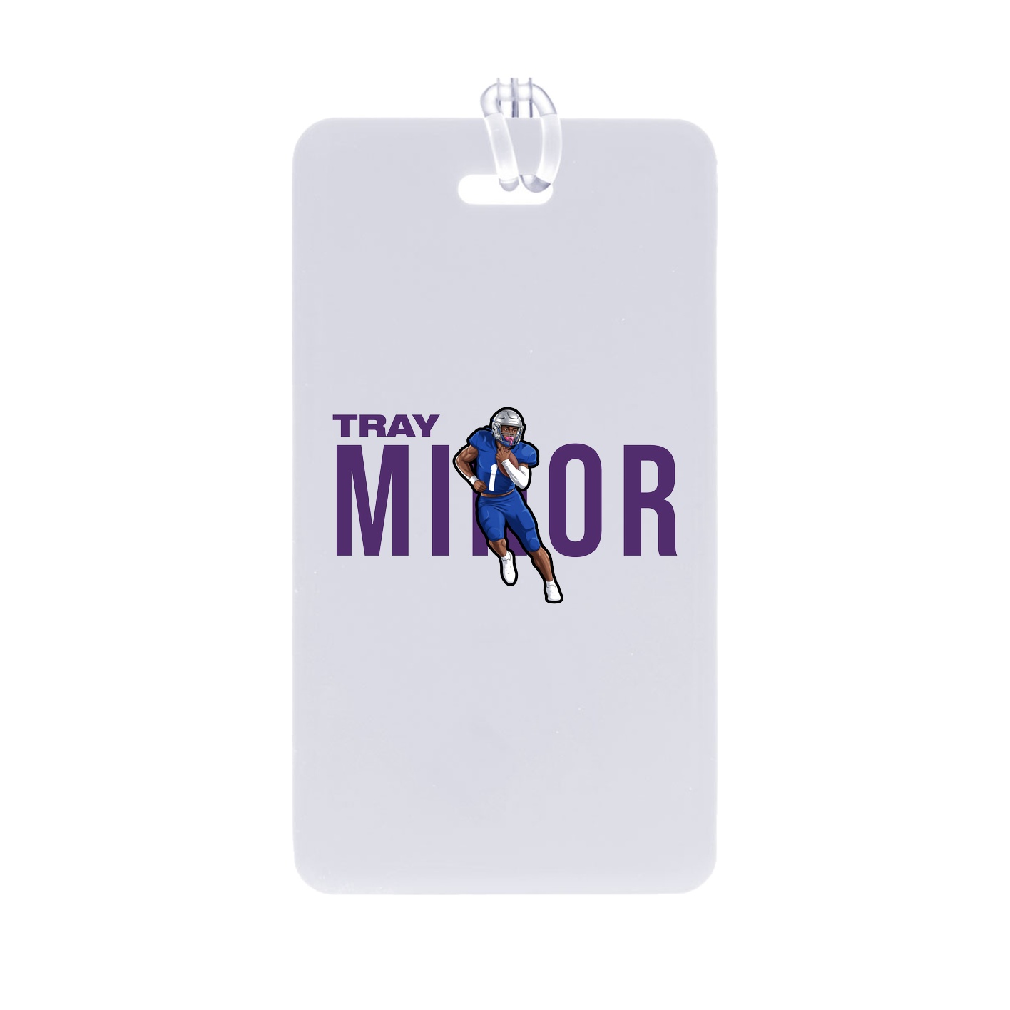 Bag Tag — Player Name in Classic