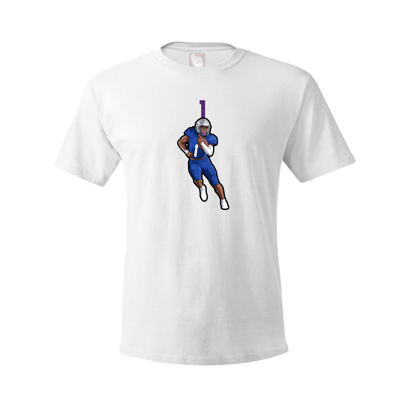 Tee — Number Top in White