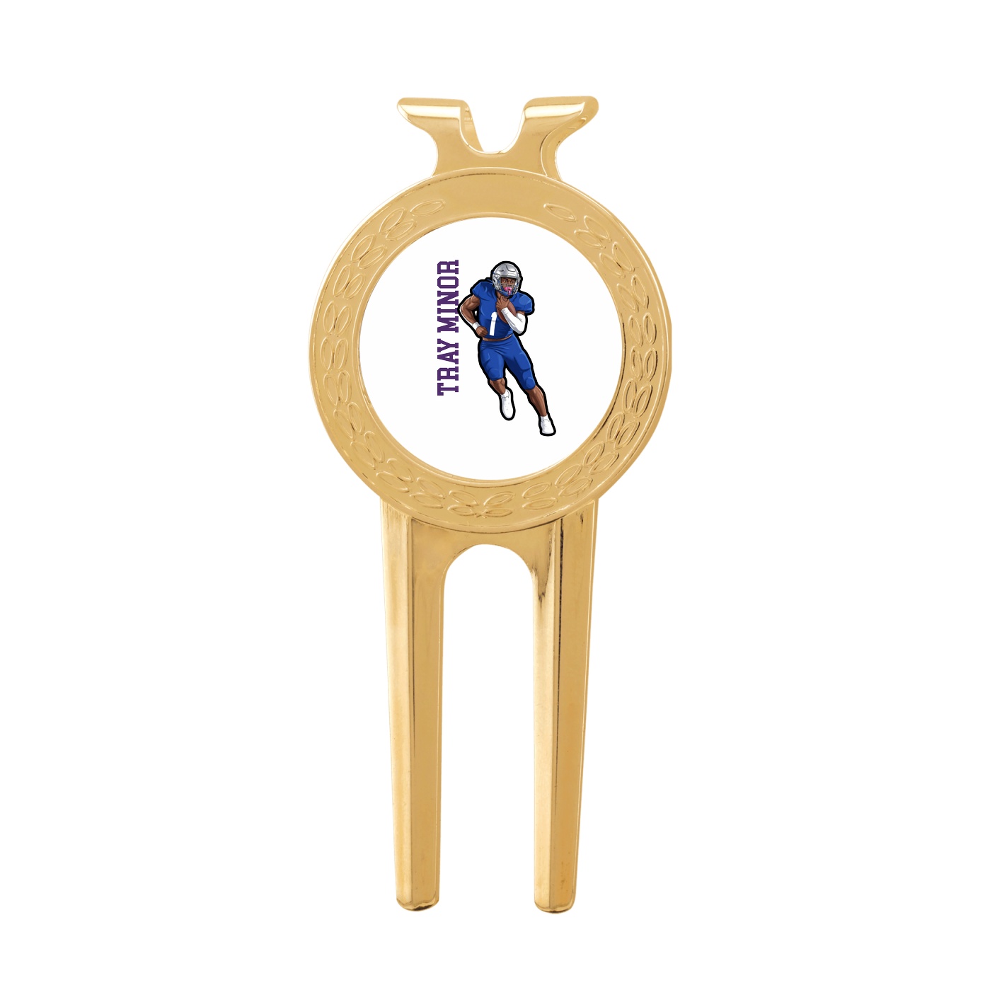 Divot Tool with Ball Marker — Name Vertical in Classic