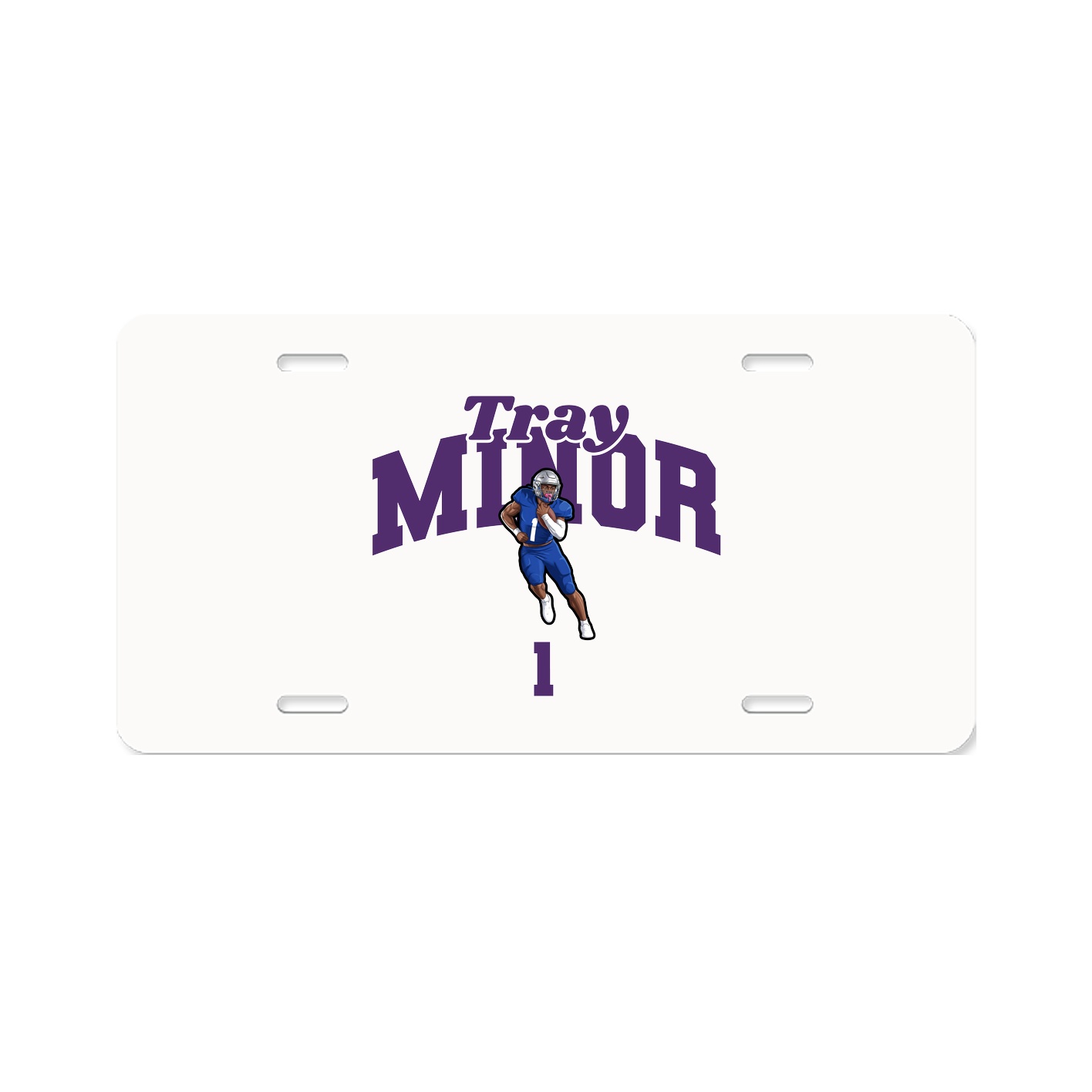 License Plate — Signature Arch in Classic