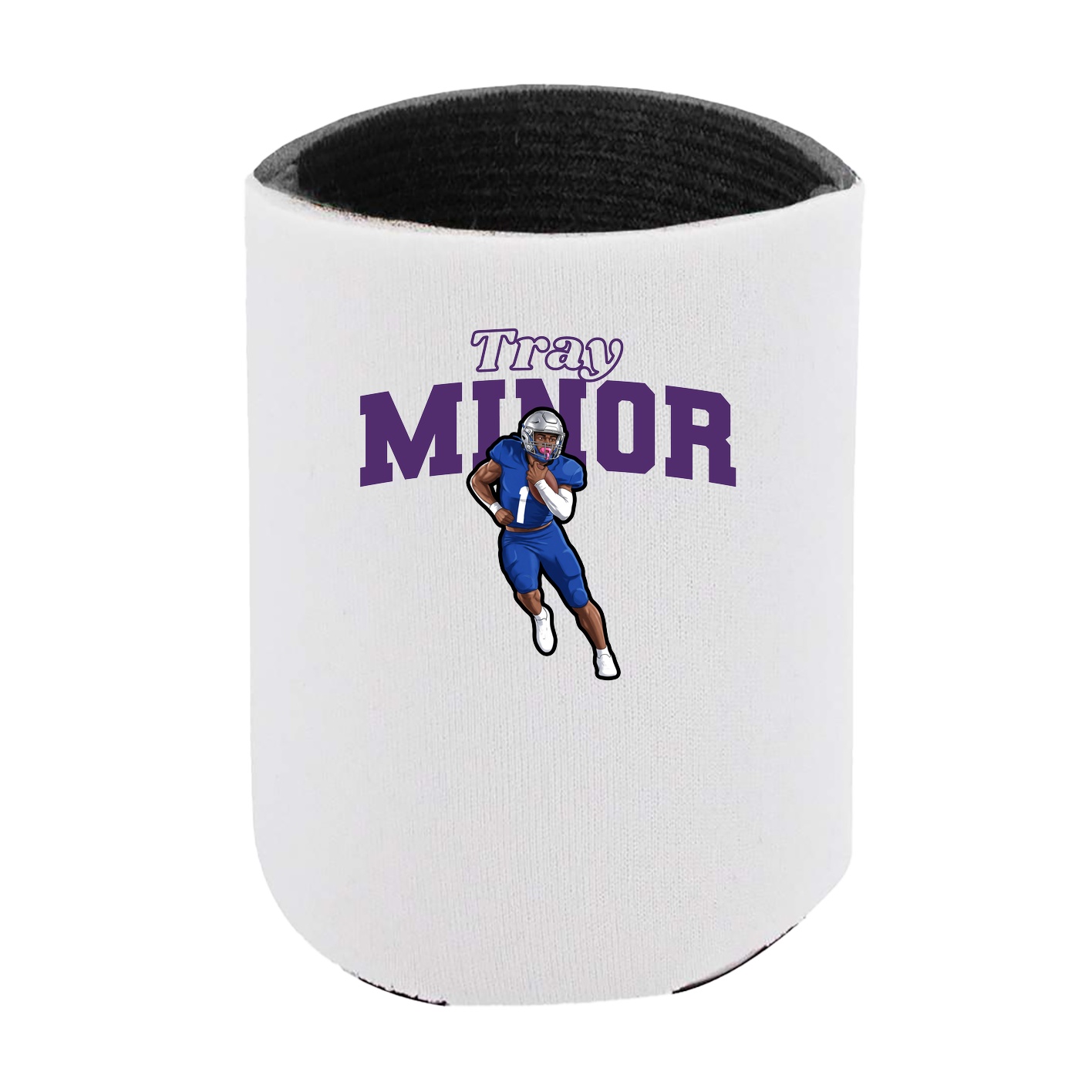 Can Holder — Name Arch in White