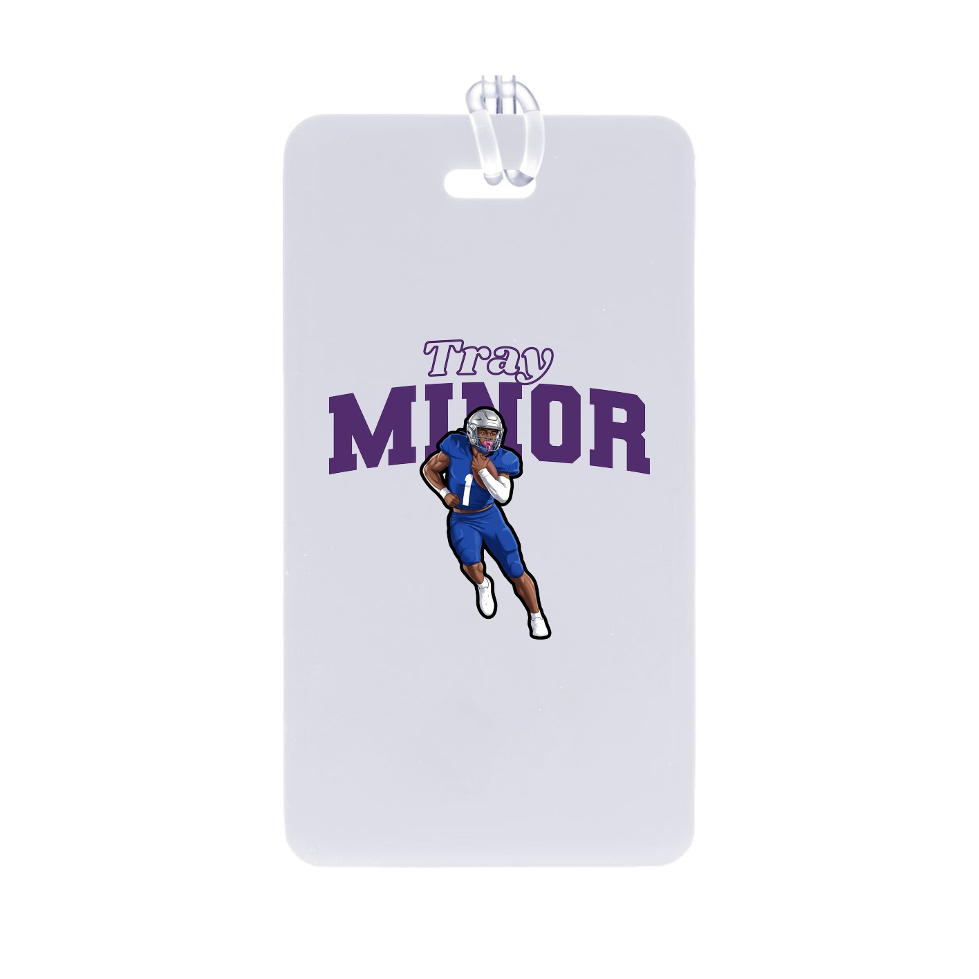 Bag Tag — Name Arch in Classic