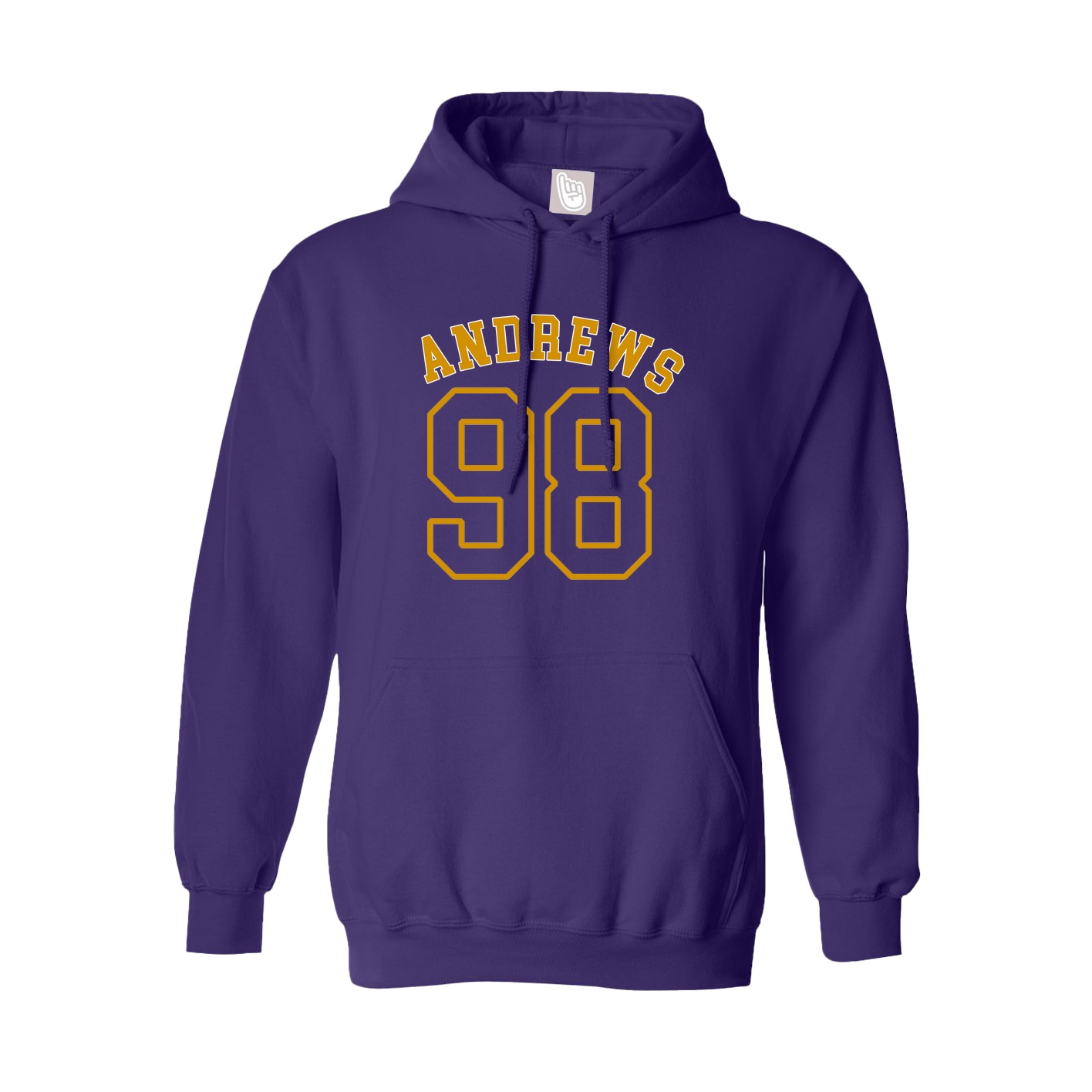 Hoodie — Shirsey Arch in Purple