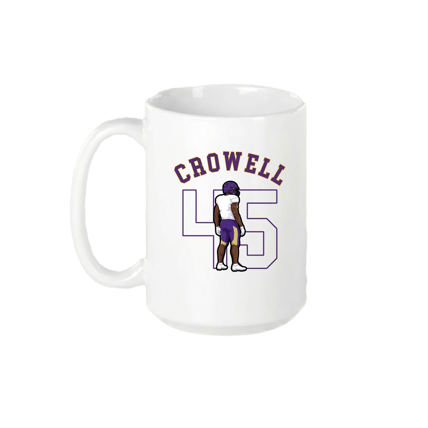 15oz Coffee Mug — Shirsey Arch in White