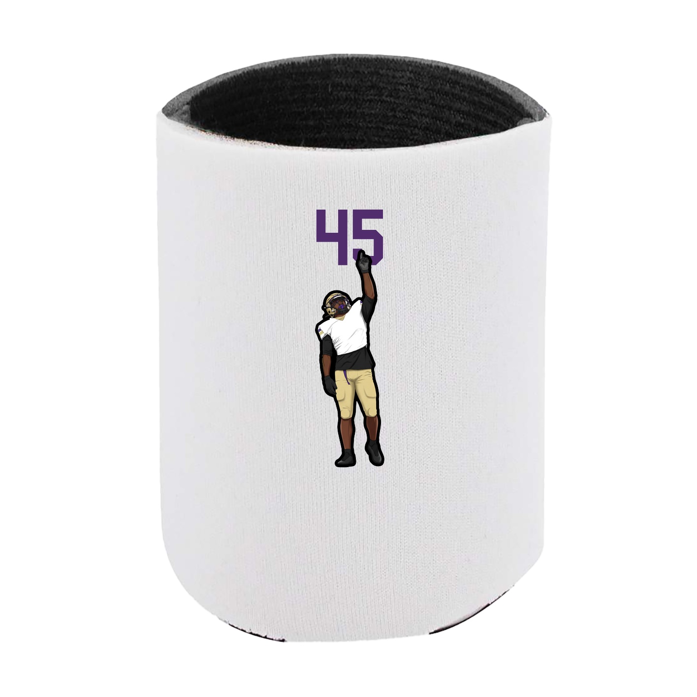 Can Holder — Number Top in White