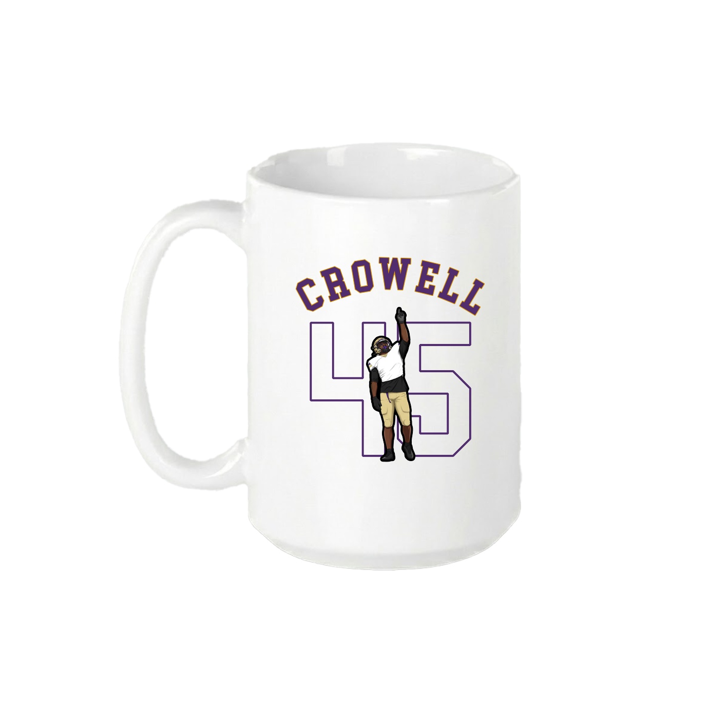 15oz Coffee Mug — Shirsey Arch in White