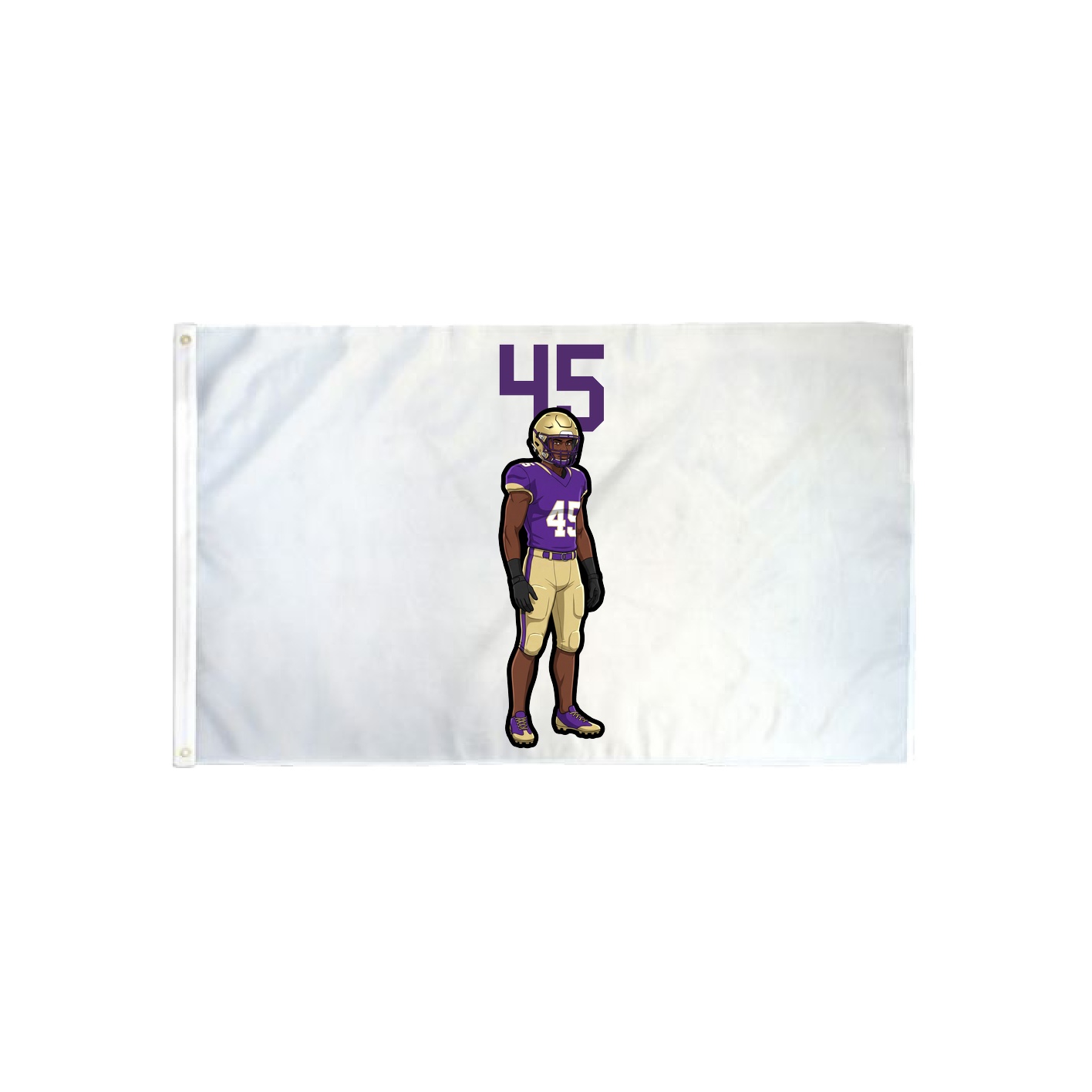 3x5 Flag — Number Top in Classic