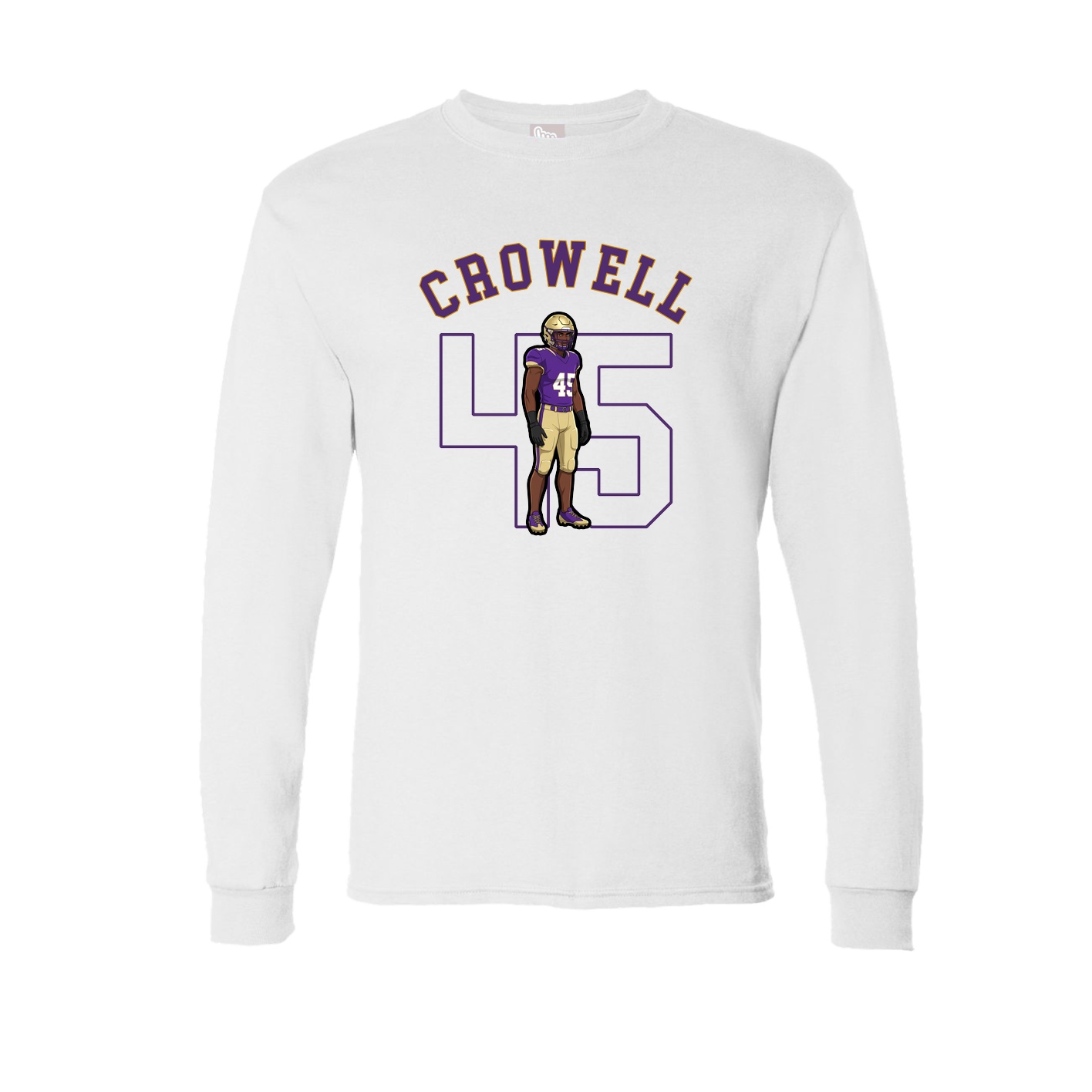 Long Sleeve Tee — Shirsey Arch in White