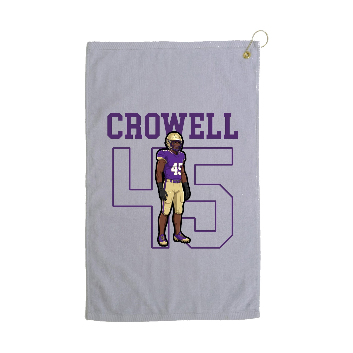 Terry Velour Golf Towel