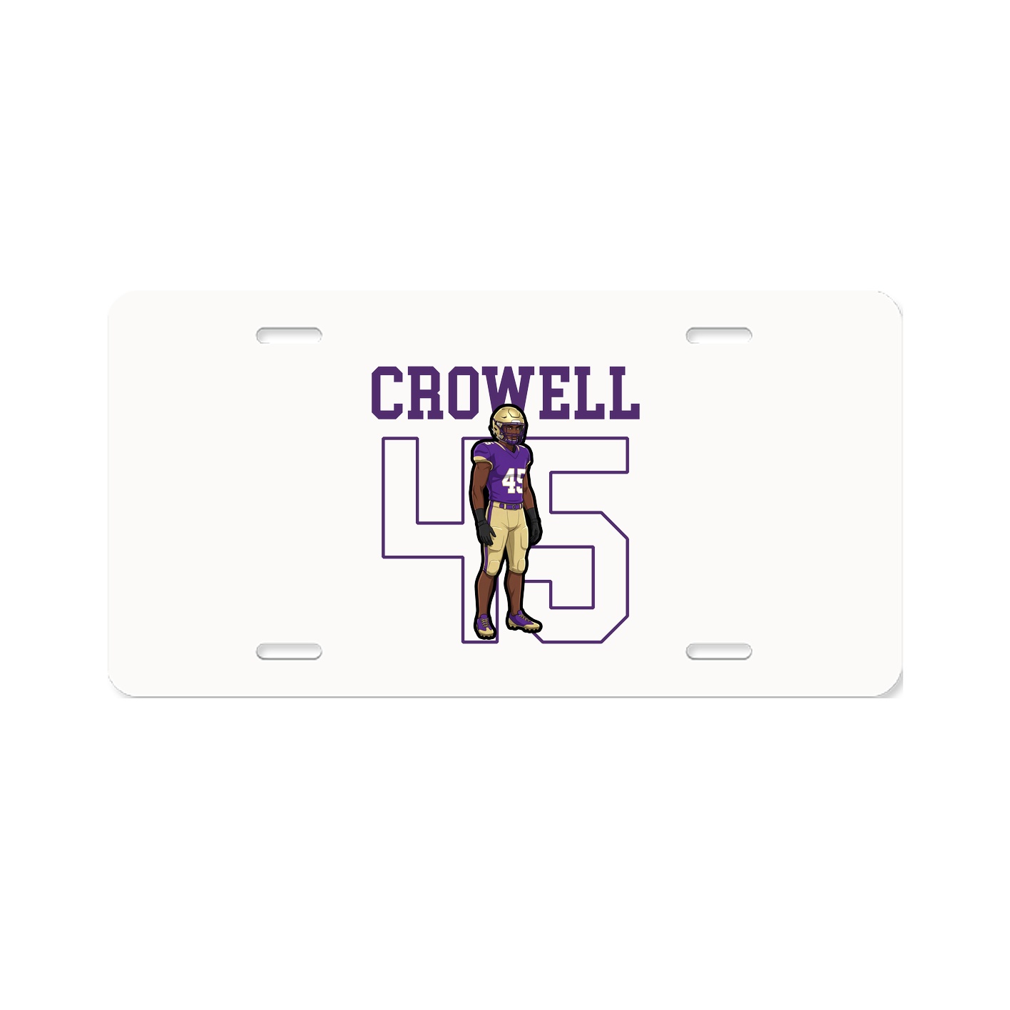 Aluminum License Plate