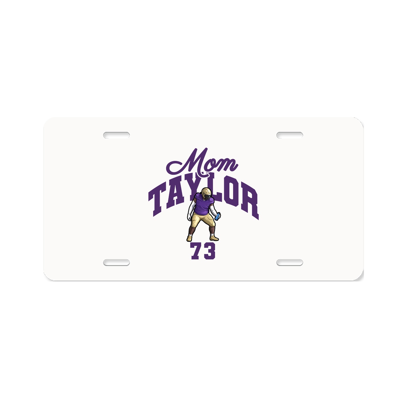 License Plate — Mothers Day Arch in Classic